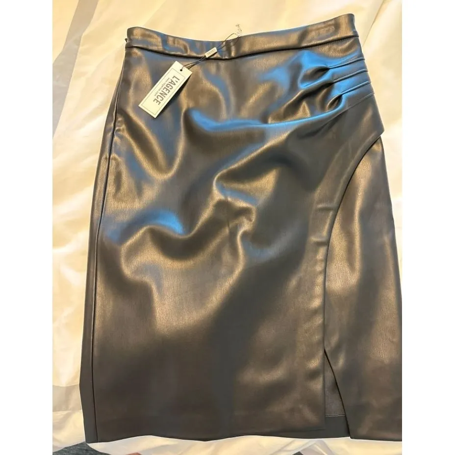 -Maude Pleated Pencil Skirt