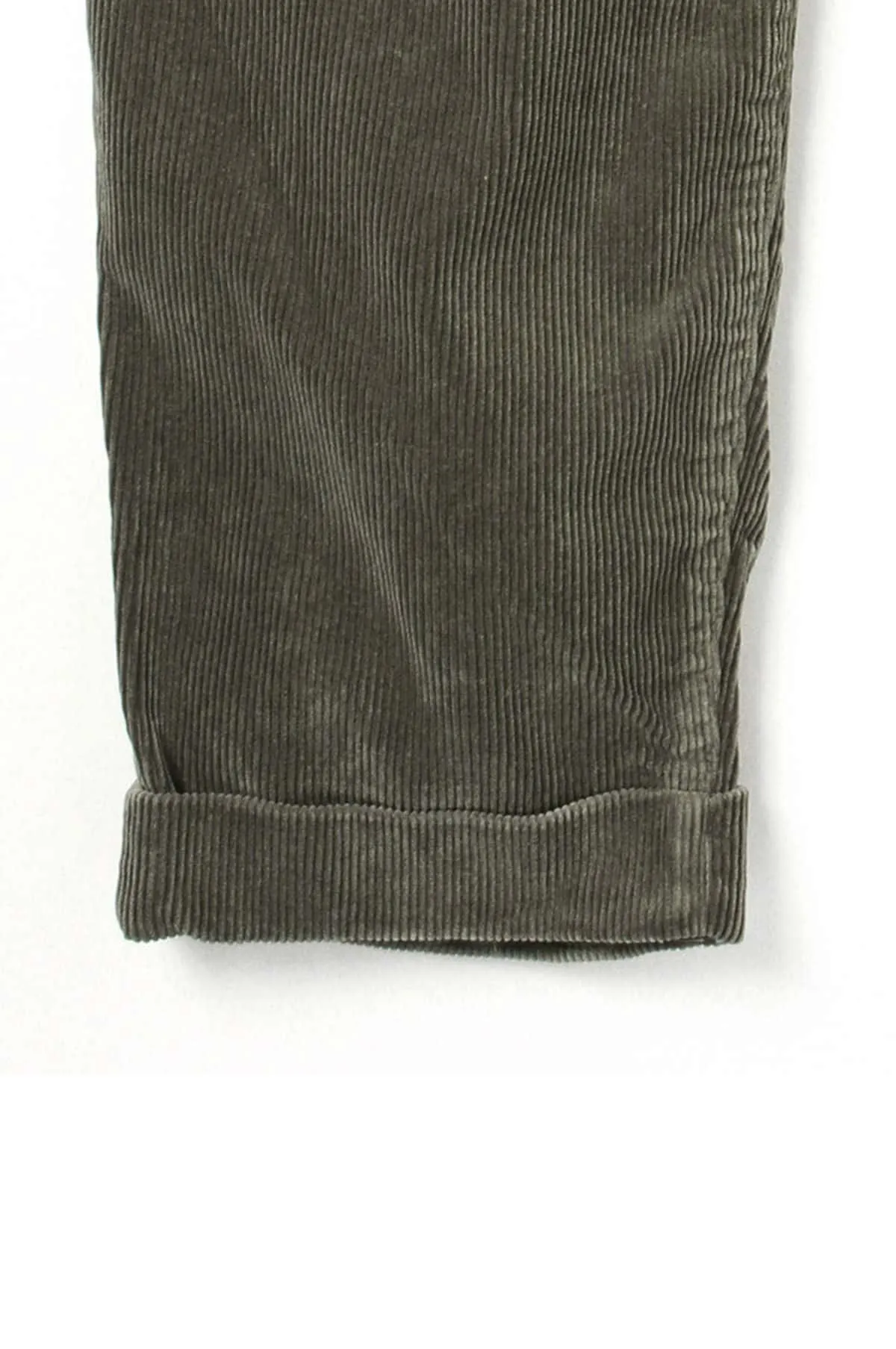 2 Pleats Corduroy D.Green
