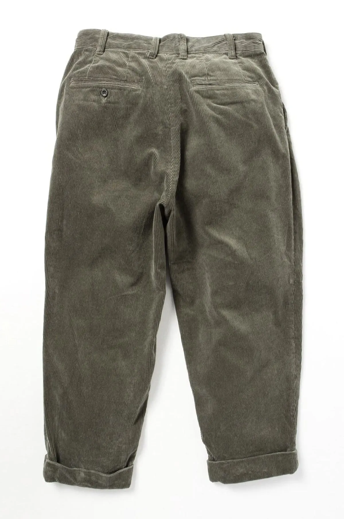 2 Pleats Corduroy D.Green