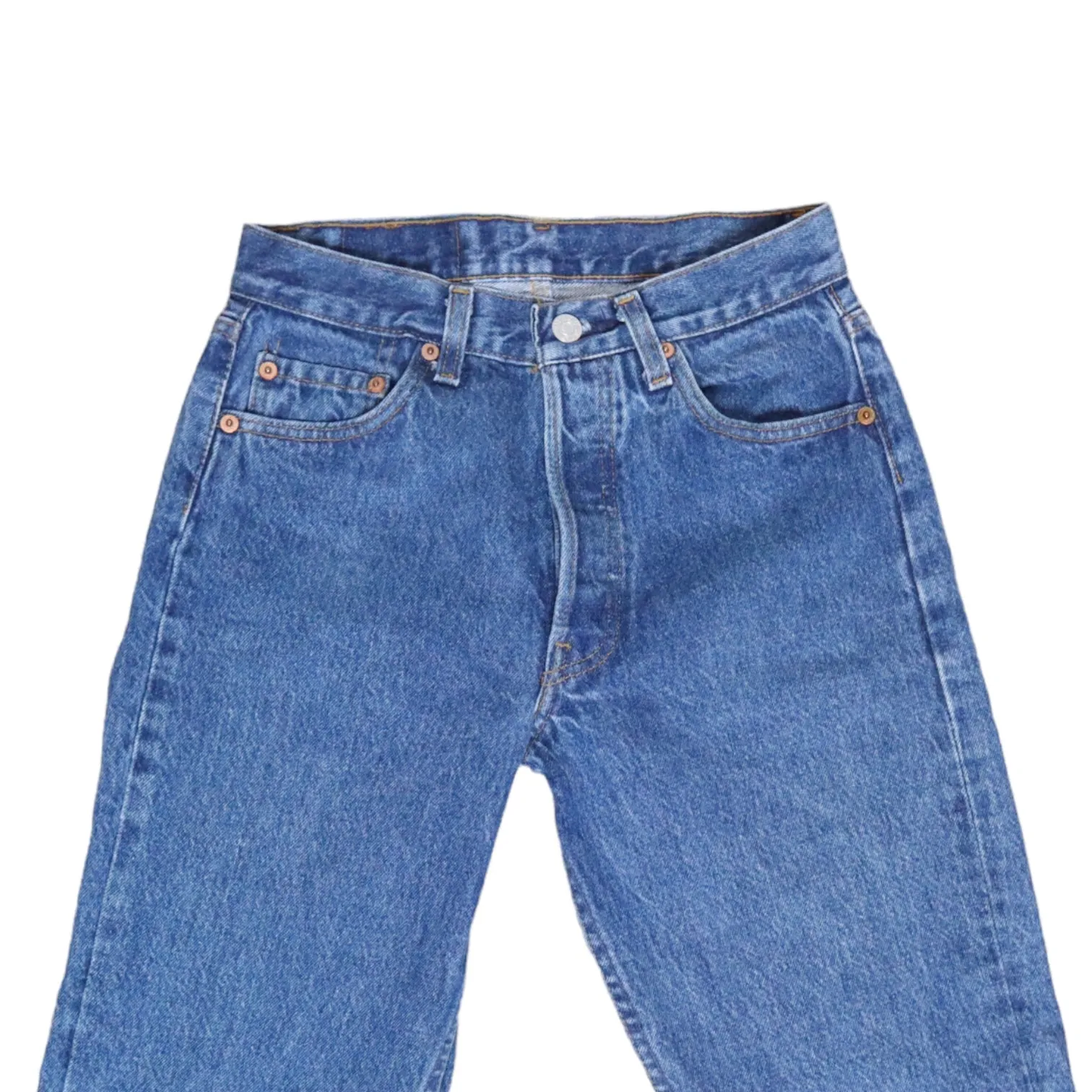 90s LEVI'S 501s High Waisted Jeans (S)