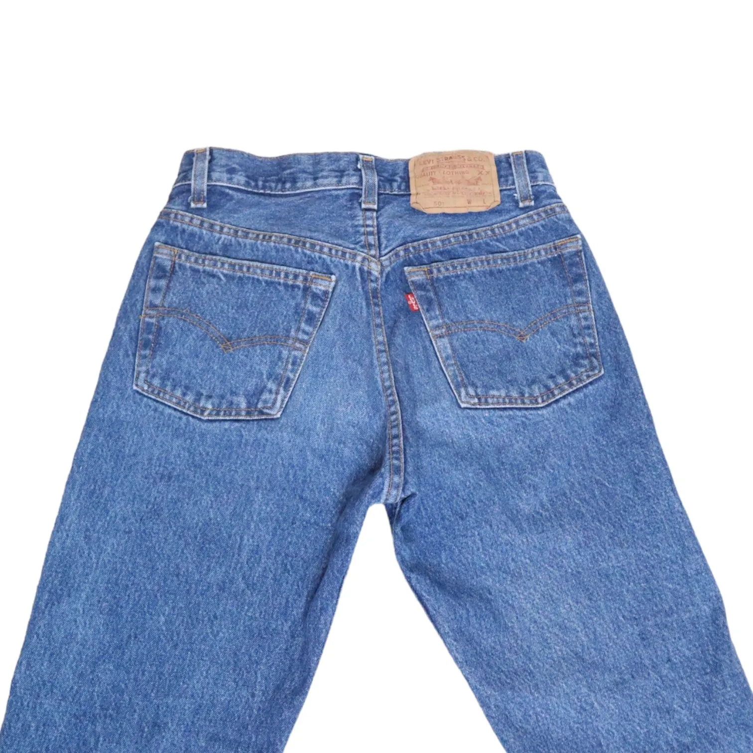90s LEVI'S 501s High Waisted Jeans (S)
