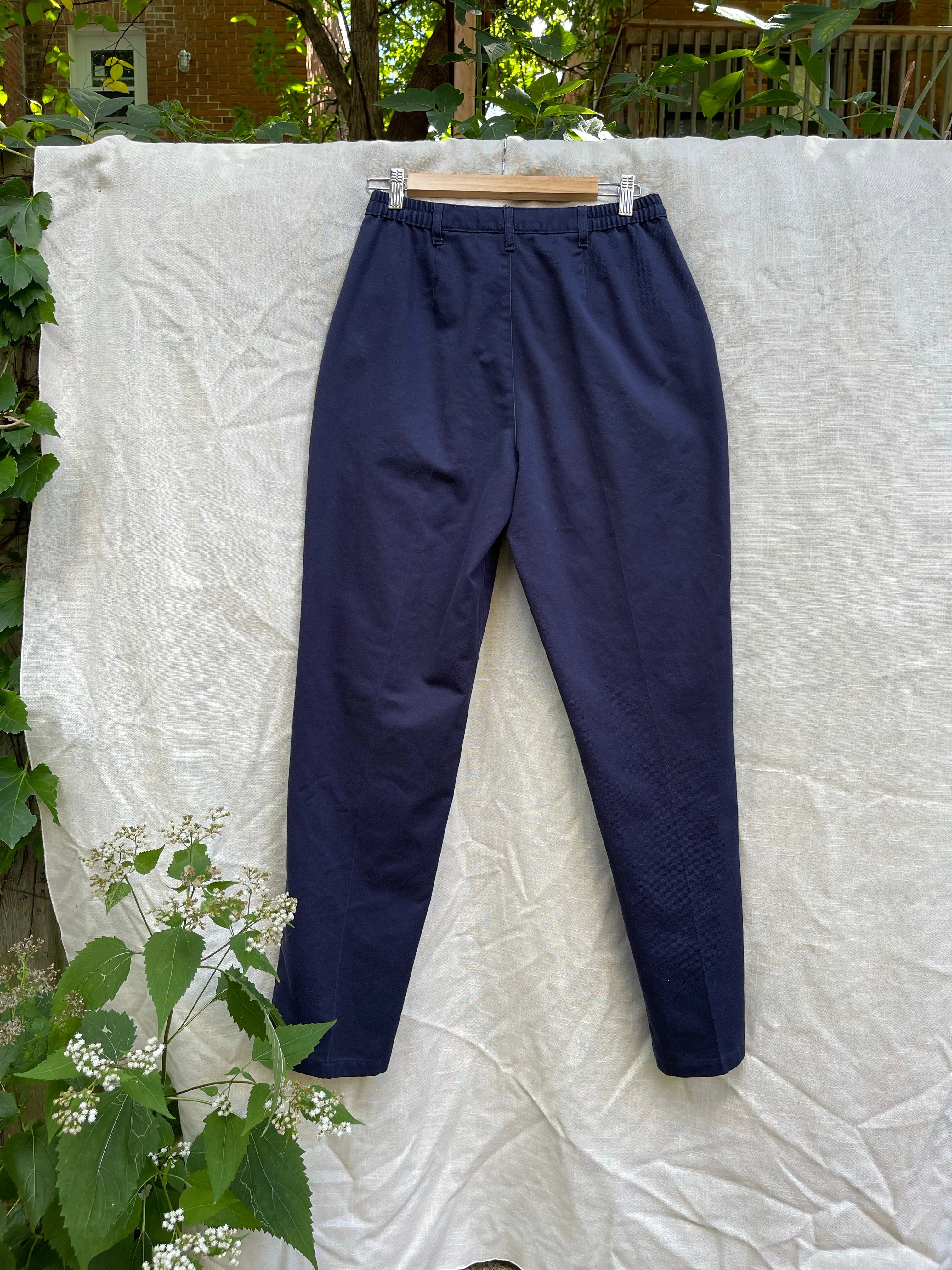 90s Navy Highrise Chinos 28-30