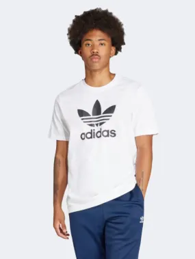 Adidas Adicolor Trefoil Men Original T-Shirt White/Black
