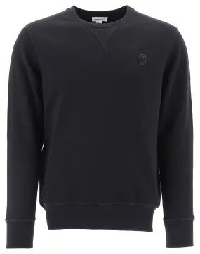 Alexander McQueen Skull Patch Crewneck Jumper