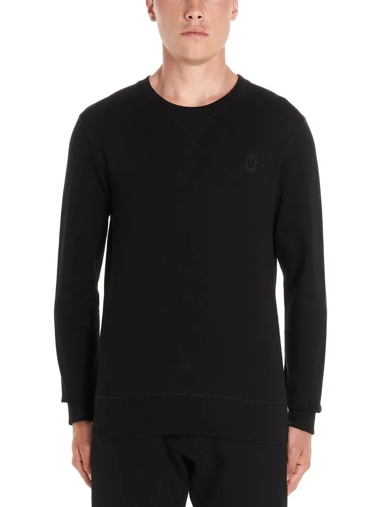 Alexander McQueen Skull Patch Crewneck Jumper