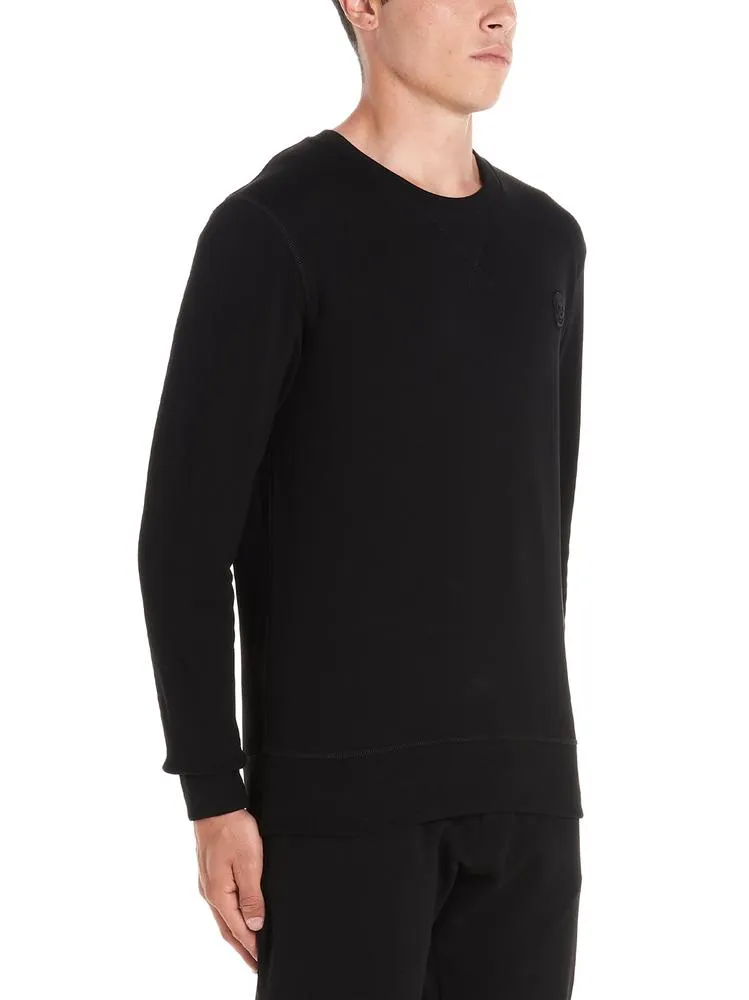 Alexander McQueen Skull Patch Crewneck Jumper