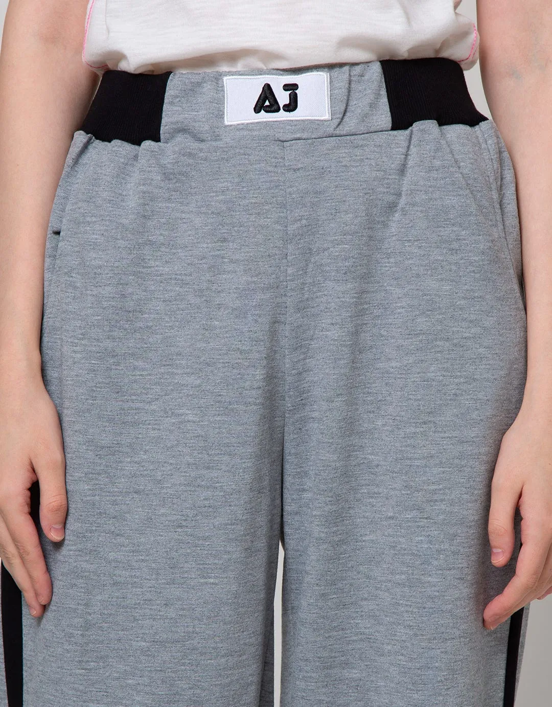 American Jeans Long Pants Palazzo With Pacth On Waist