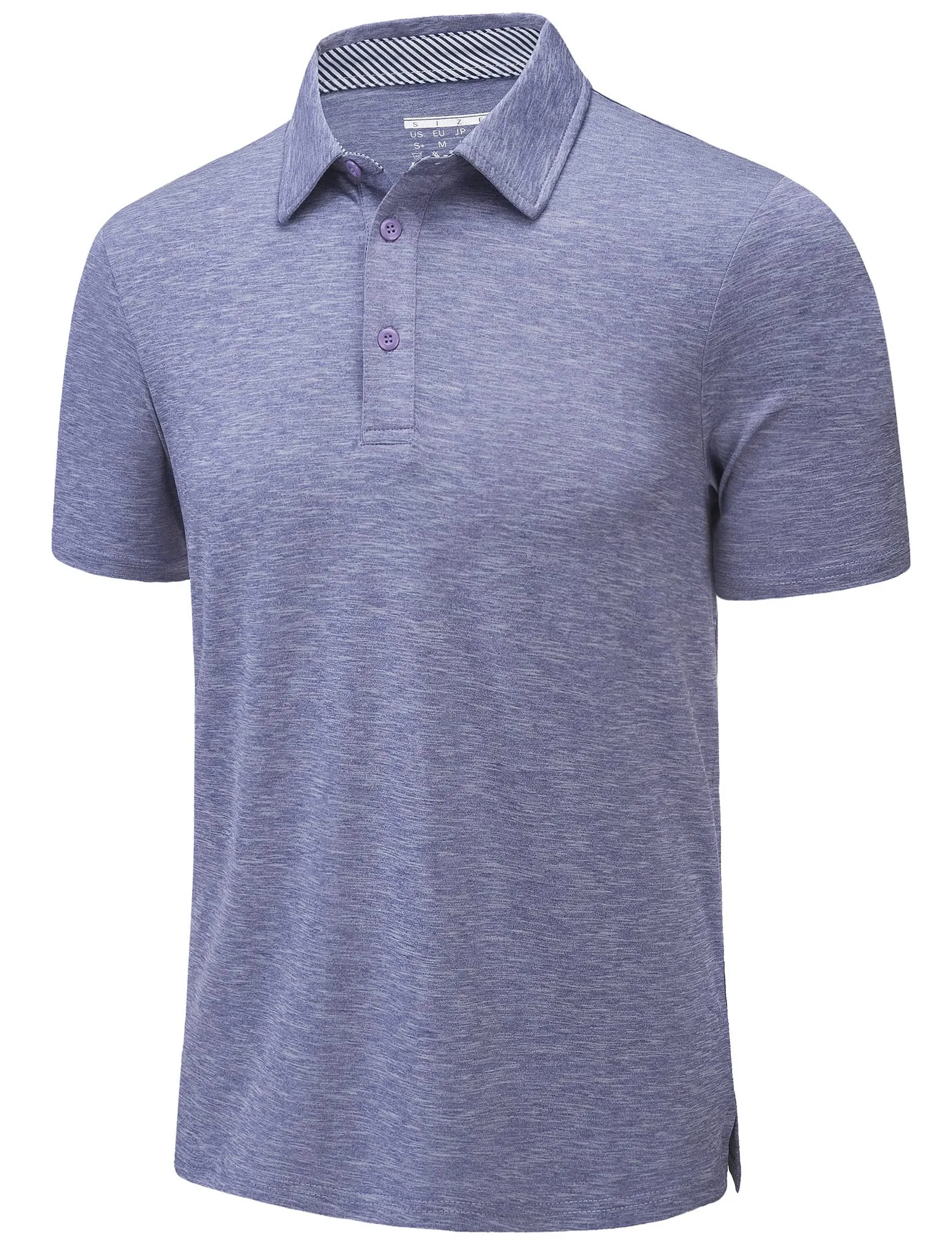Angelo Ricci™ Button Down Business Dress Polo Shirt
