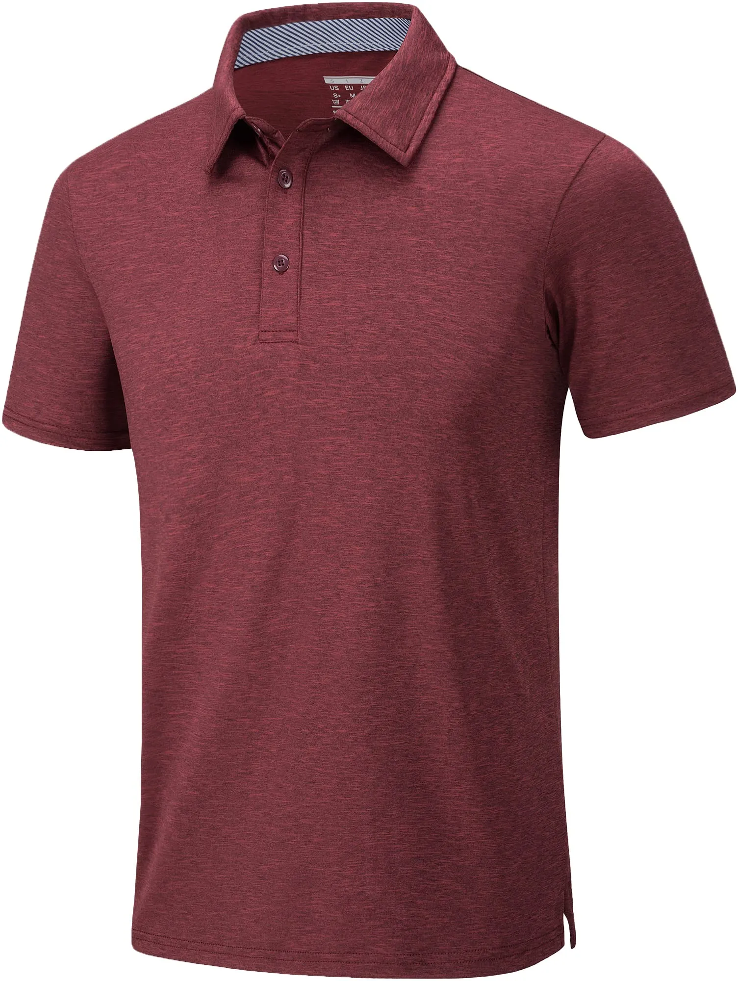 Angelo Ricci™ Button Down Business Dress Polo Shirt