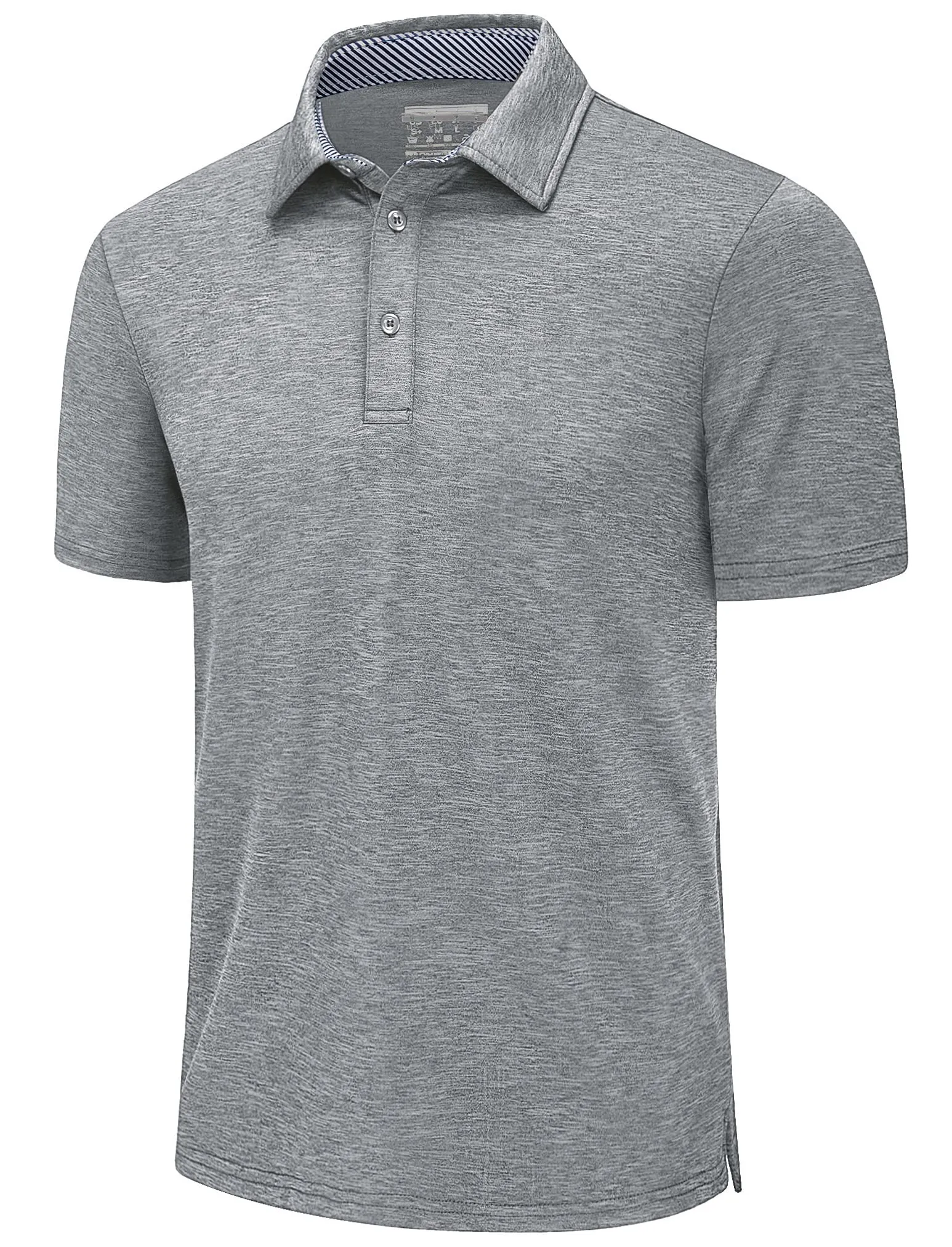 Angelo Ricci™ Button Down Business Dress Polo Shirt