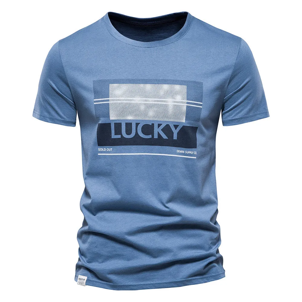 Angelo Ricci™ Designer Finest Cotton Men T-shirt