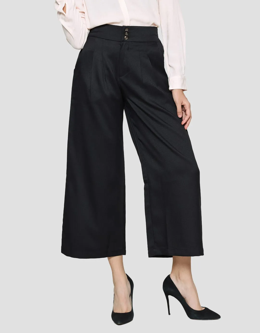 Annisa Cherry Twill Celana Panjang Wanita