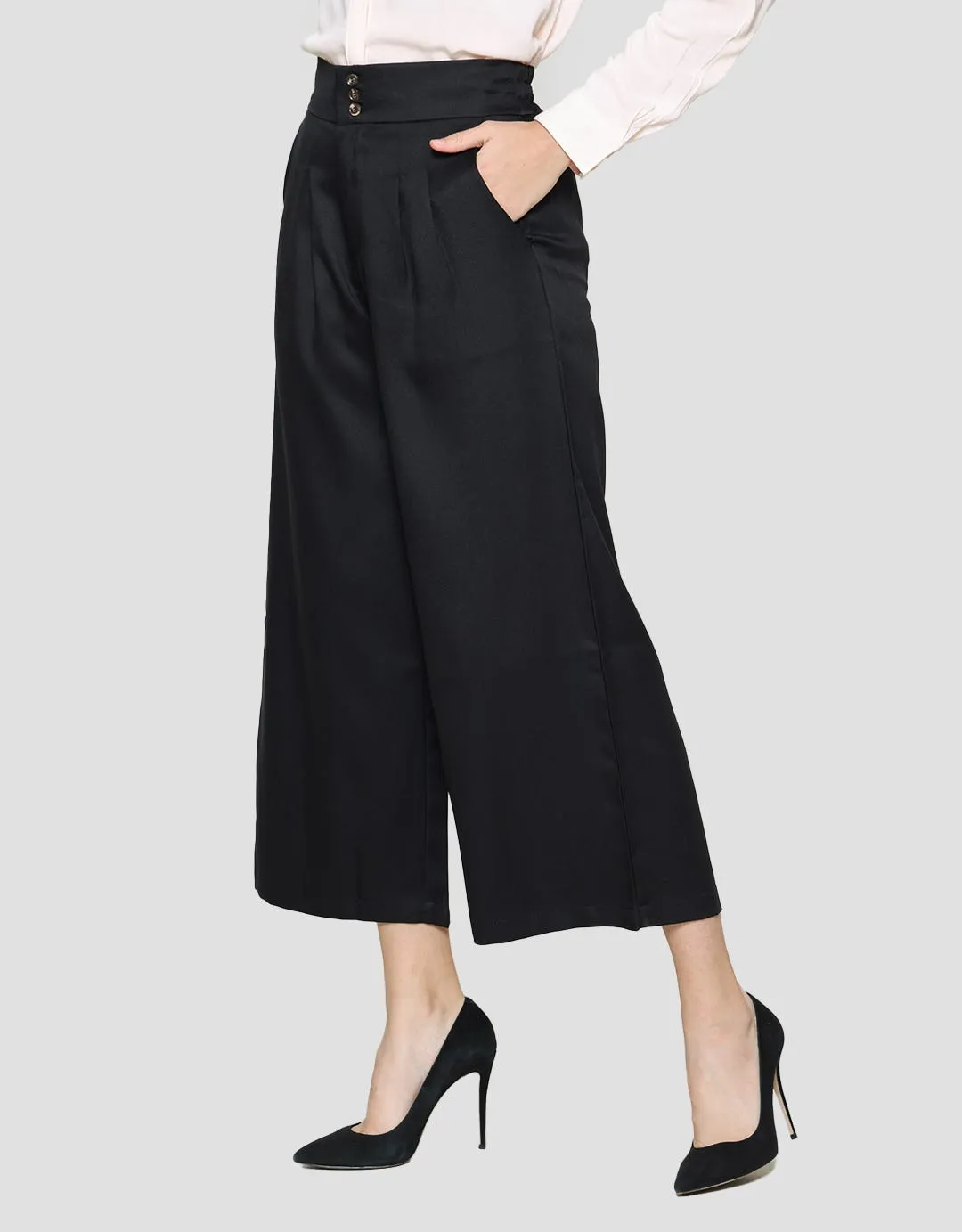 Annisa Cherry Twill Celana Panjang Wanita