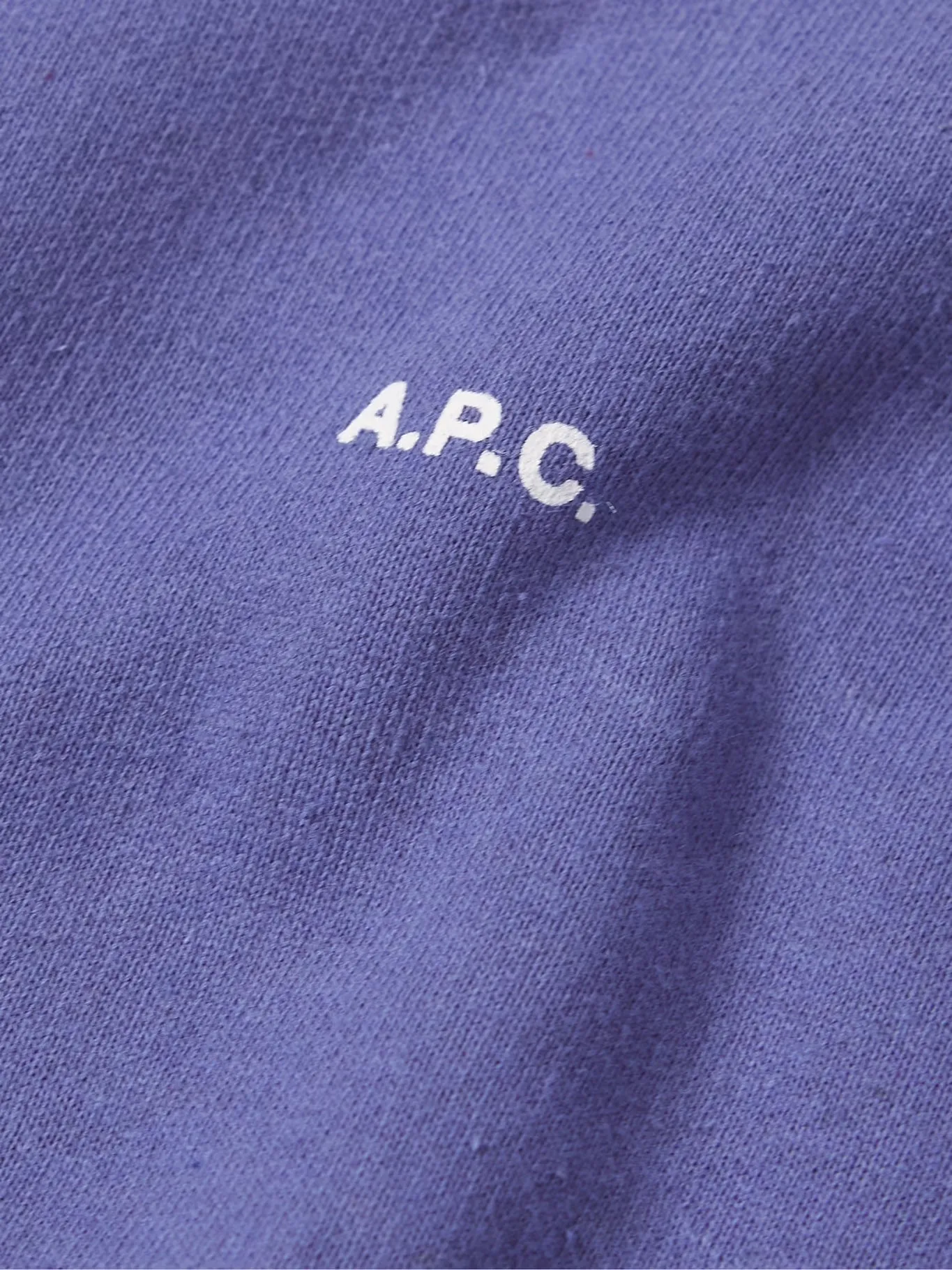 A.P.C. Lilac Crewneck Jumper