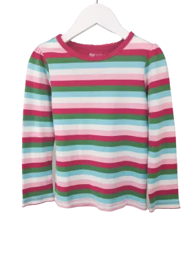 Baby Gap, Girls' Multi-Striped Tee, Size 5