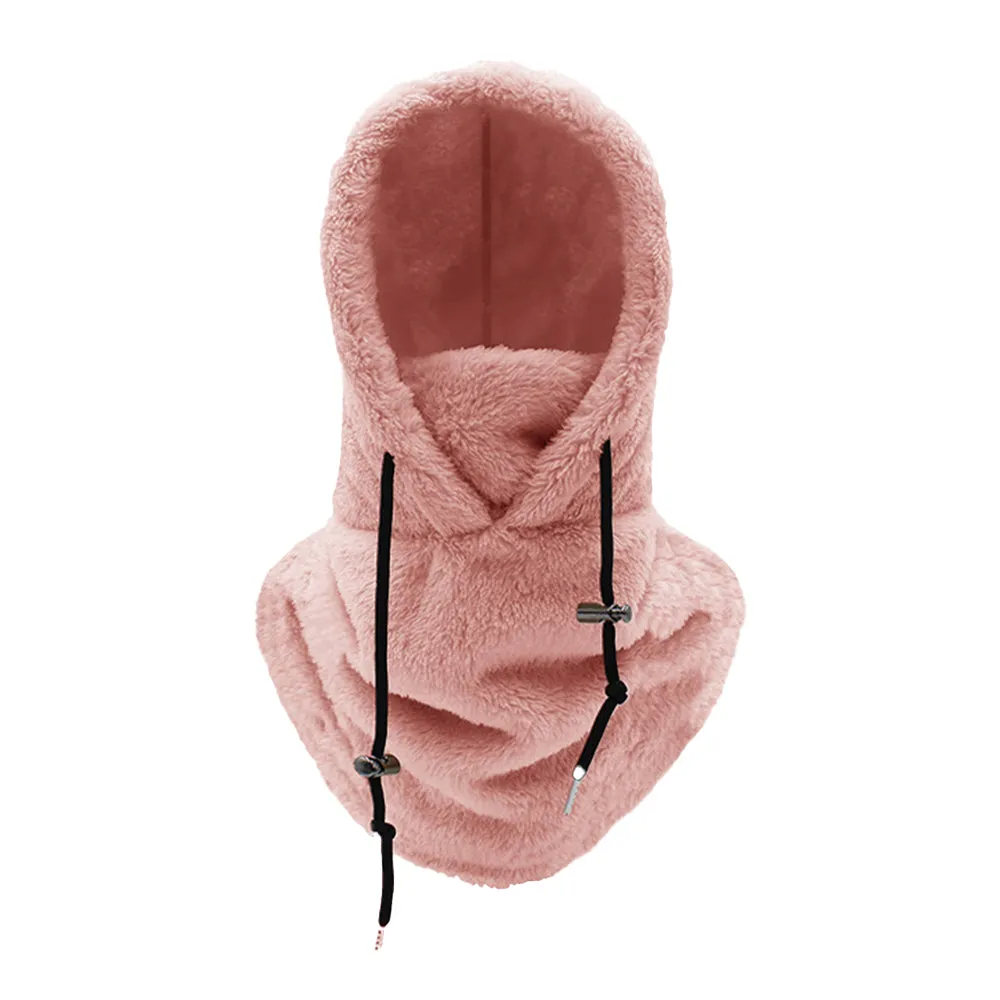 Balaclava Ski Mask Wind-Resistant Winter Face Mask Cycling  Warm Face Cover Hat Cap Pink