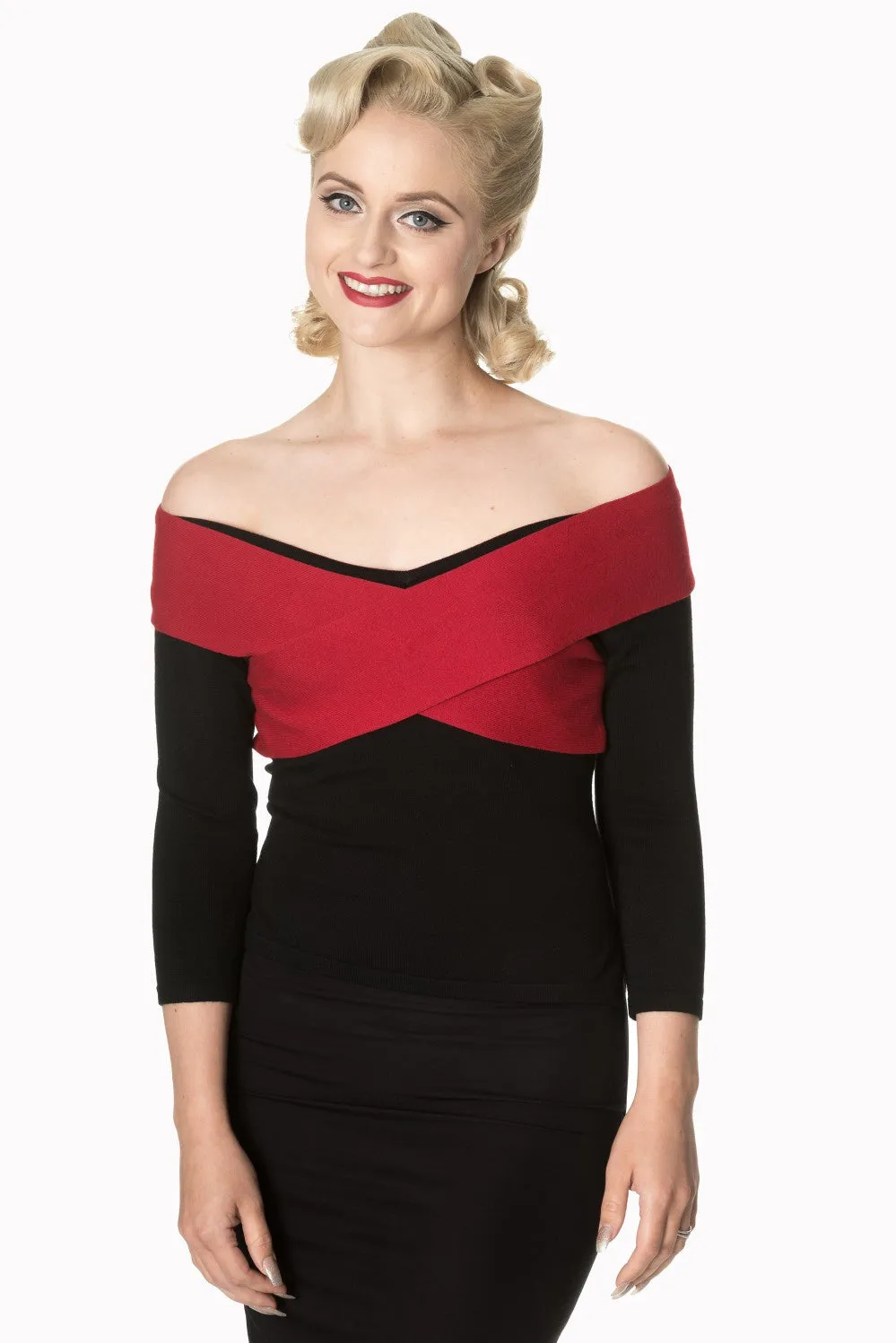 Banned Apparel - Wraped In Love Kint Jumper
