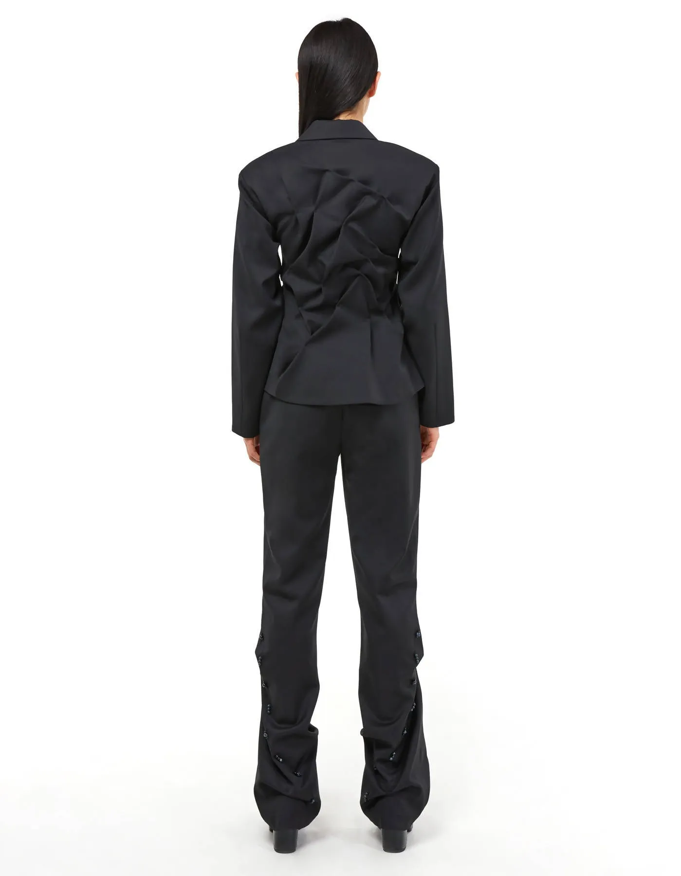 Beaded Slim Trousers