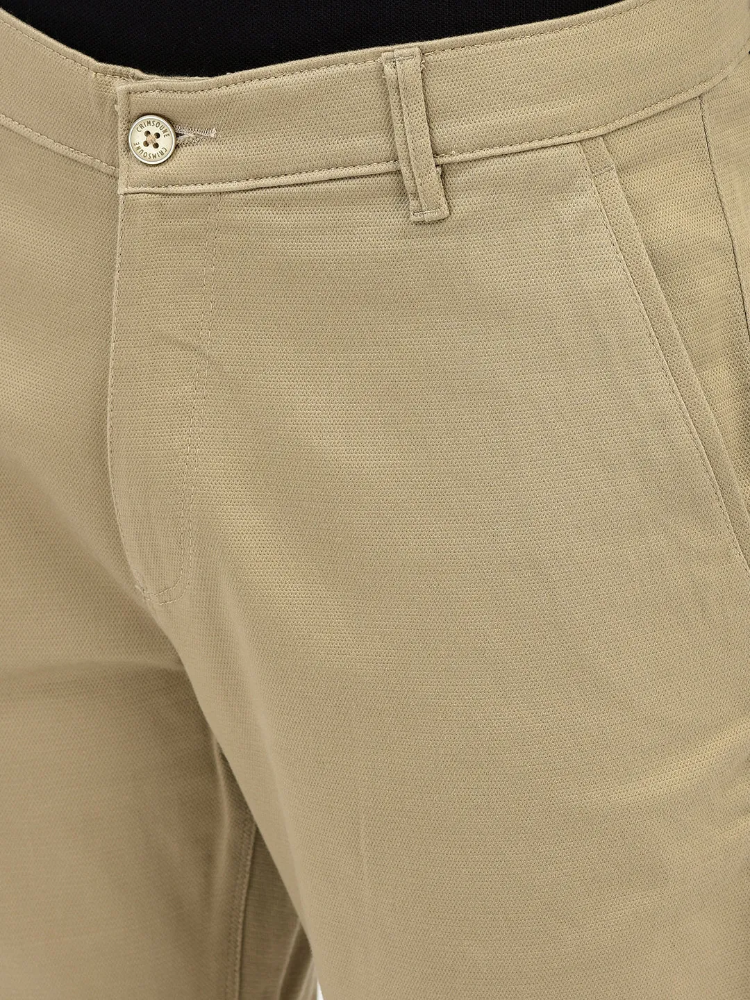 Beige Chinos Trousers