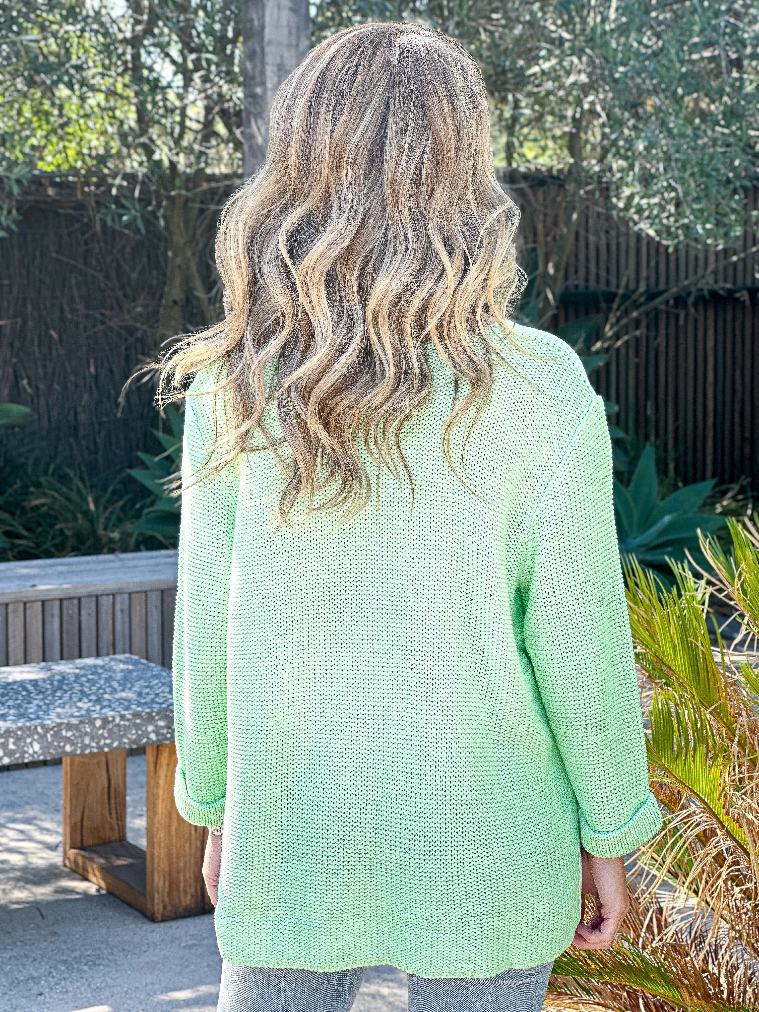 Bessie Knit Jumper - Mint