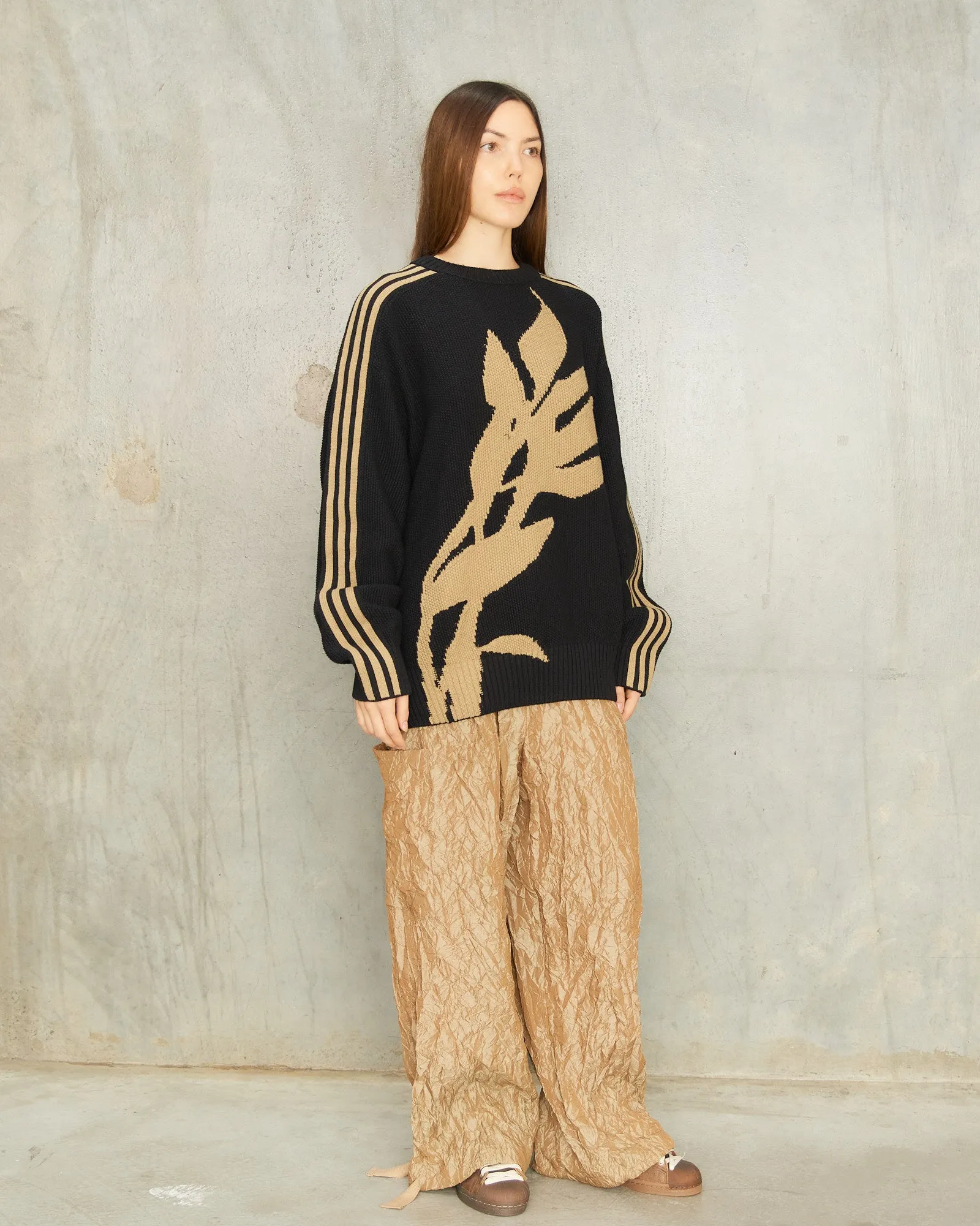 Black Adidas Crewneck Jumper