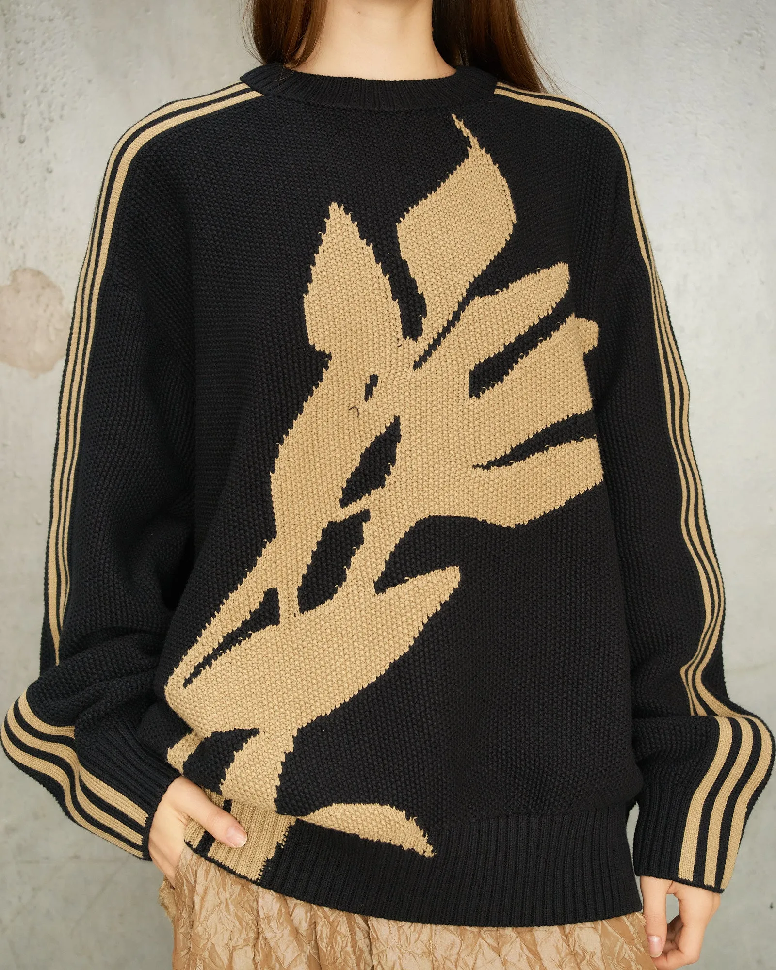 Black Adidas Crewneck Jumper