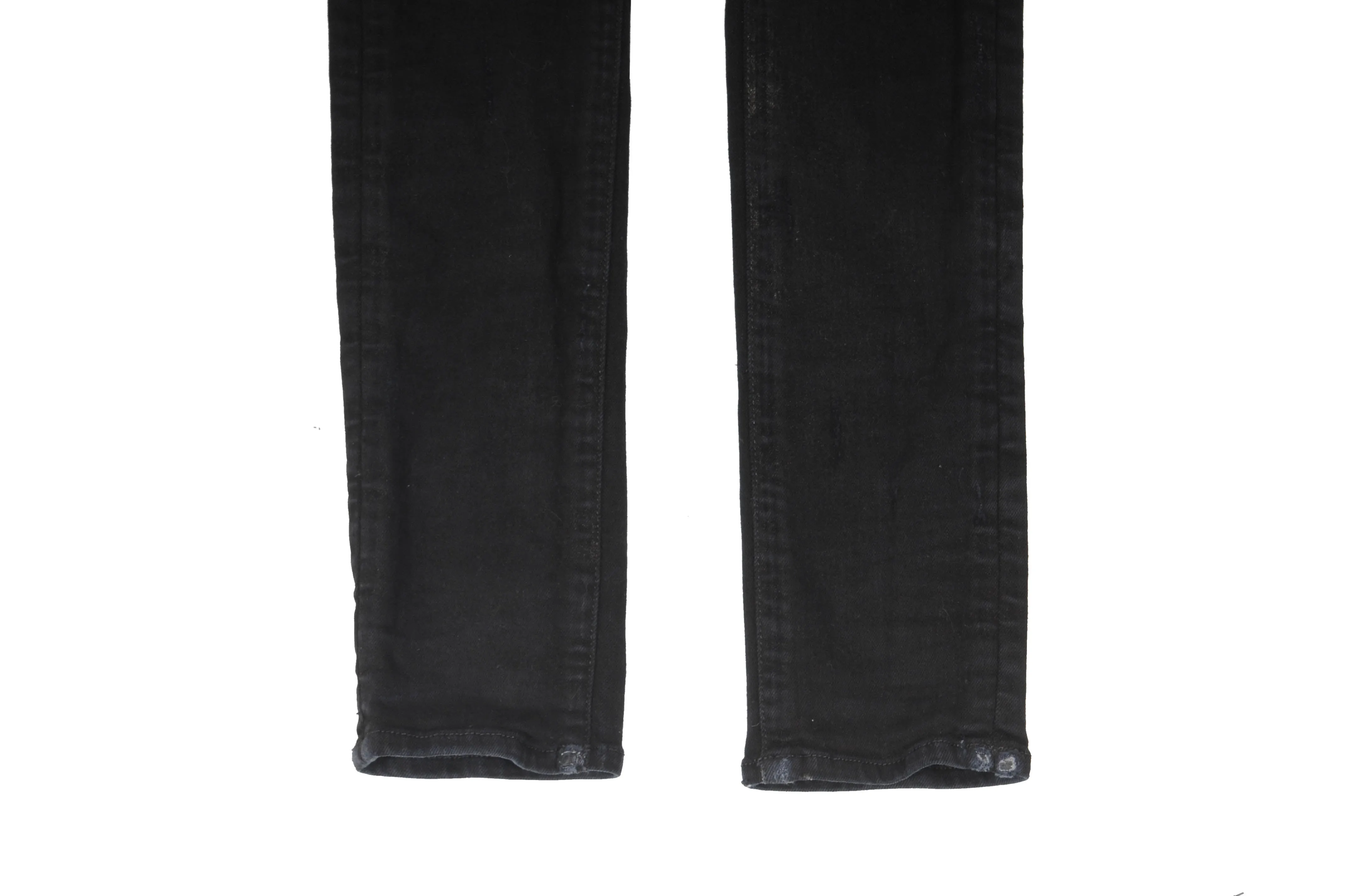 Black Mx1 Biker Stretch Skinny Denim Jeans