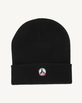 Black Snow beanie and scarf set