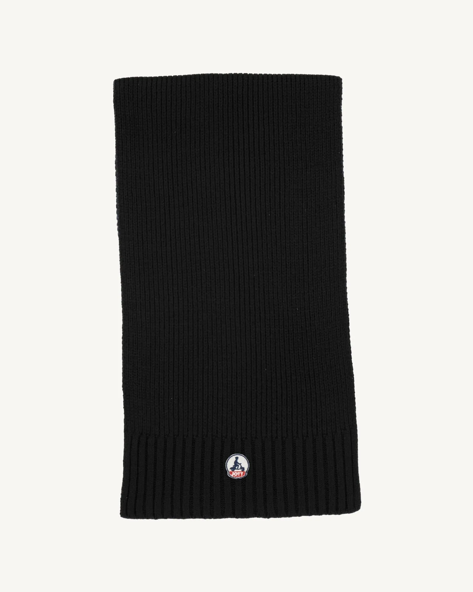 Black Snow beanie and scarf set