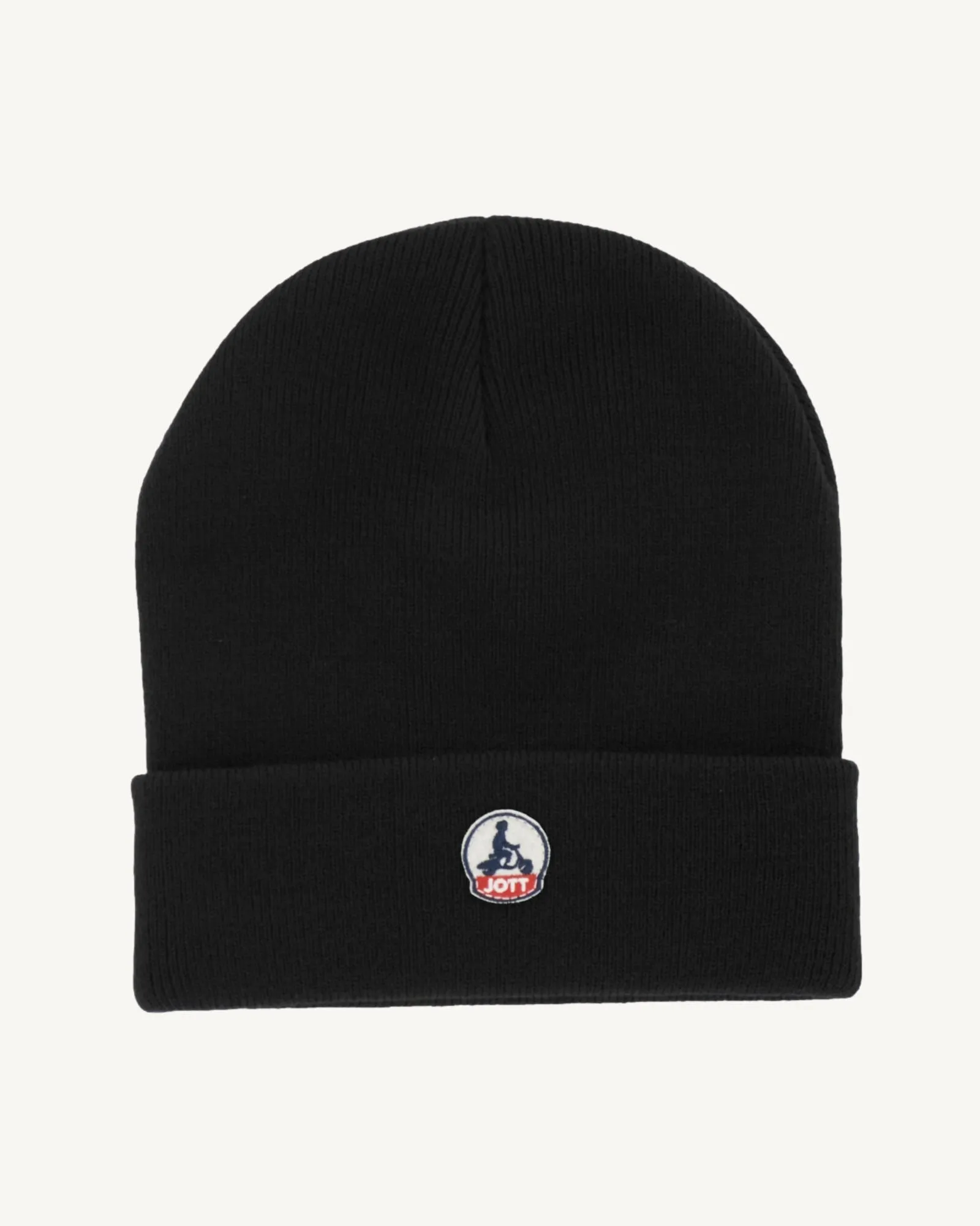Black Snow beanie and scarf set