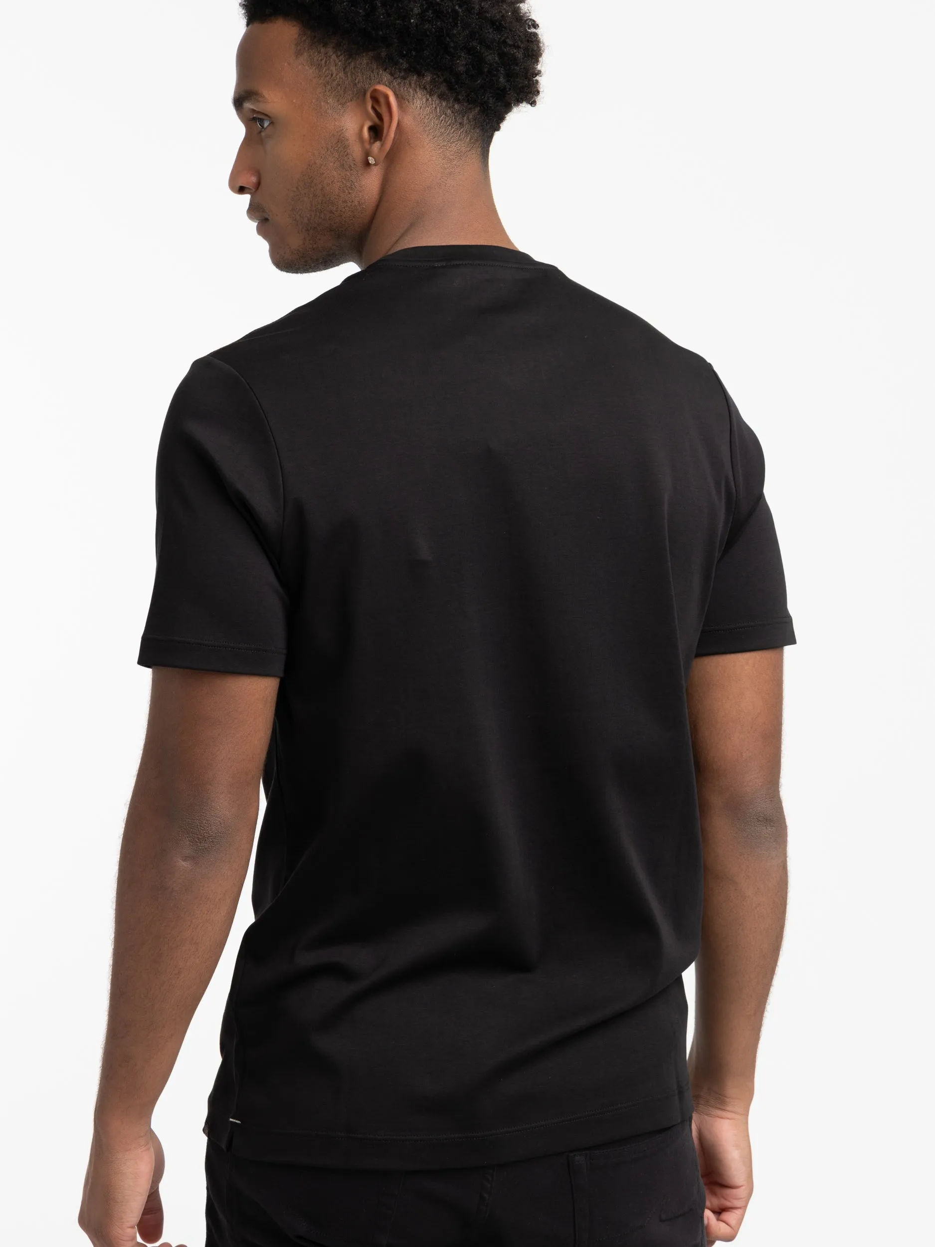 Black Supima Cotton Jersey