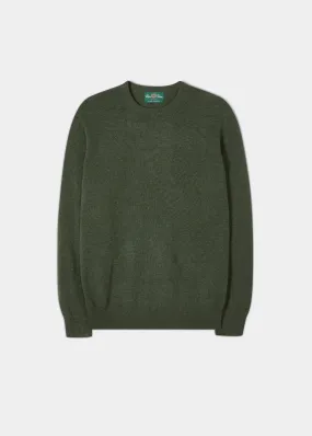 Brisbane Geelong Wool Jumper in Rosemary - Regular Fit