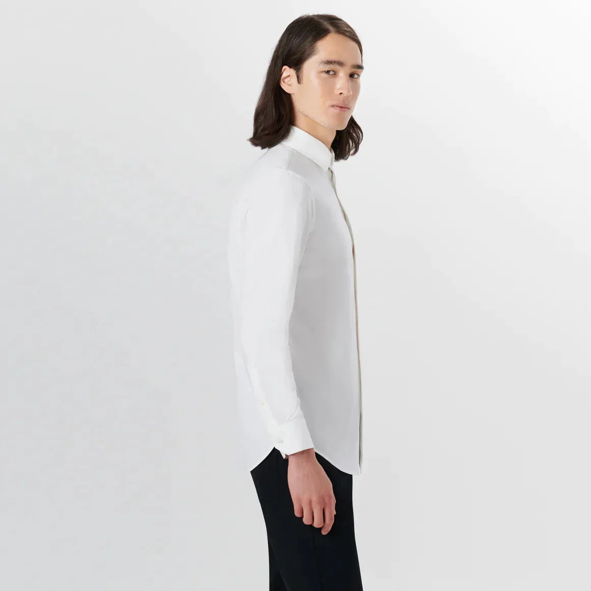 Bugatchi - Long Sleeve - Modern Fit - OOOHCotton Tech - 8 way Stretch - ISF9500K60
