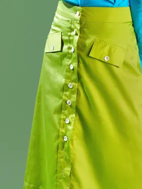 Button Down Skirt