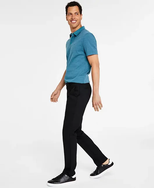 Calvin Klein Men's Slim Fit Modern Stretch Chino Pants Black 32 x 30