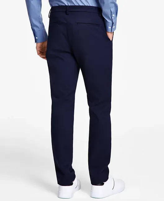 Calvin Klein Men's Slim Fit Modern Stretch Chino Pants Blue 32 x 34