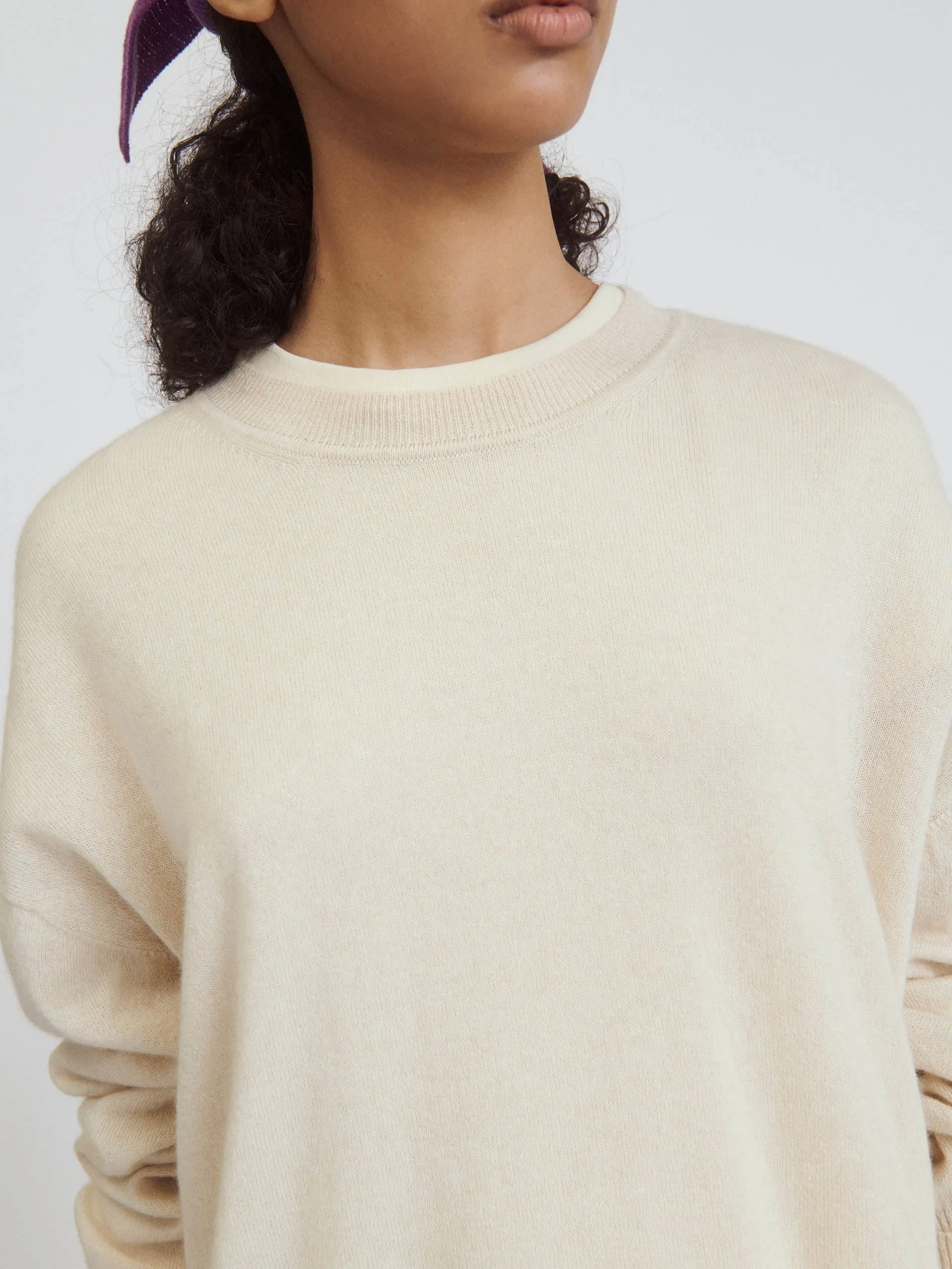 Canvas Tahra cashmere crewneck