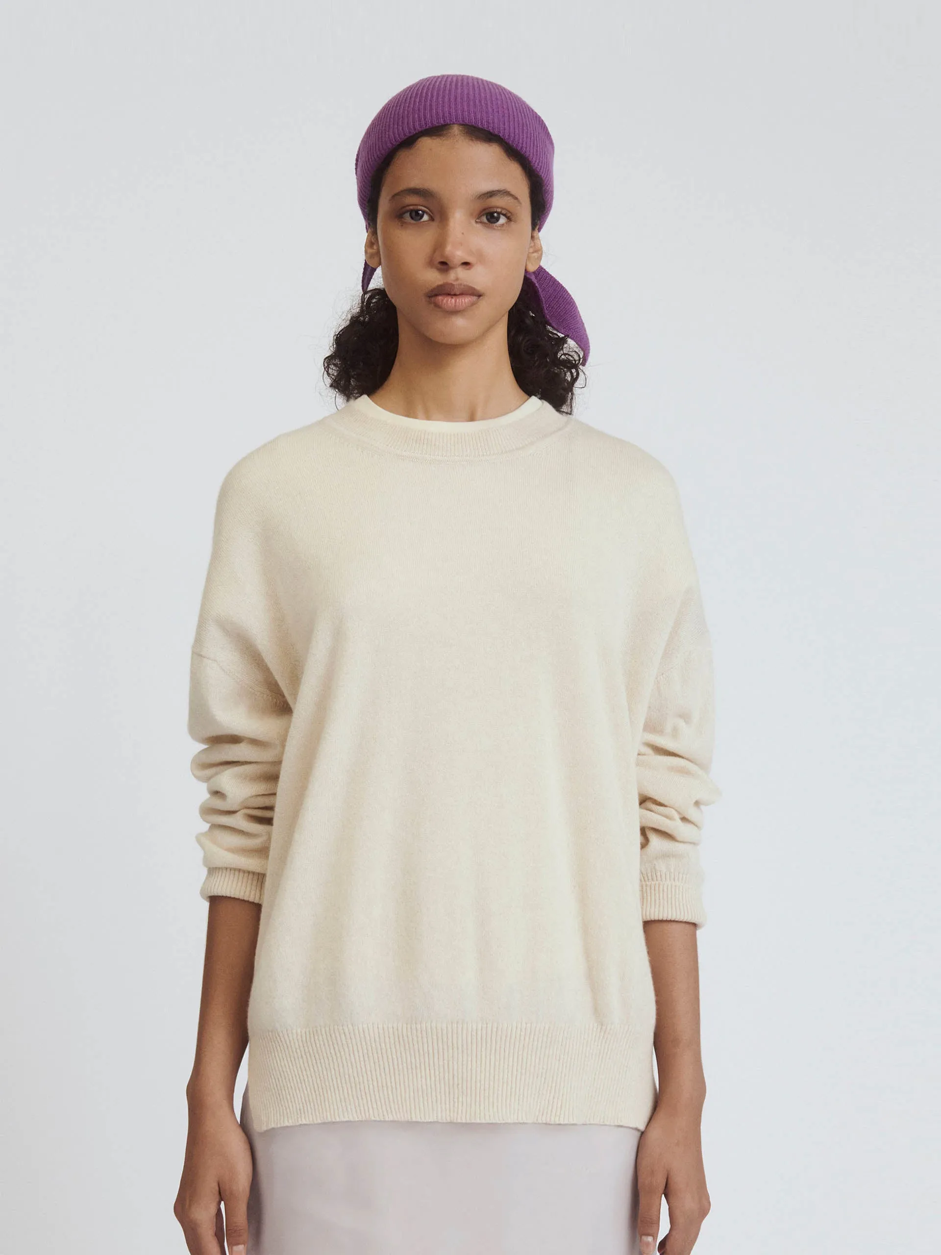 Canvas Tahra cashmere crewneck