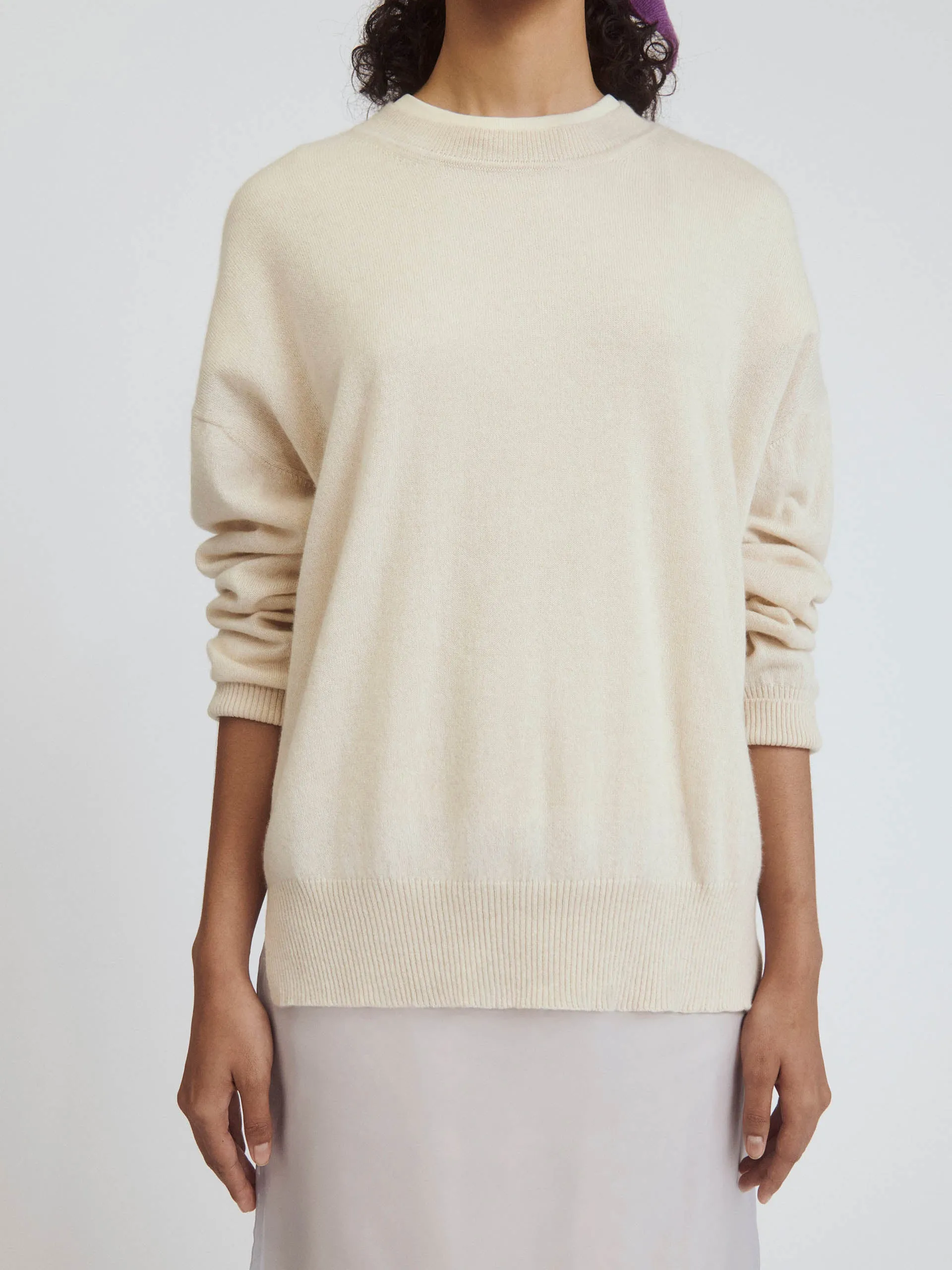 Canvas Tahra cashmere crewneck