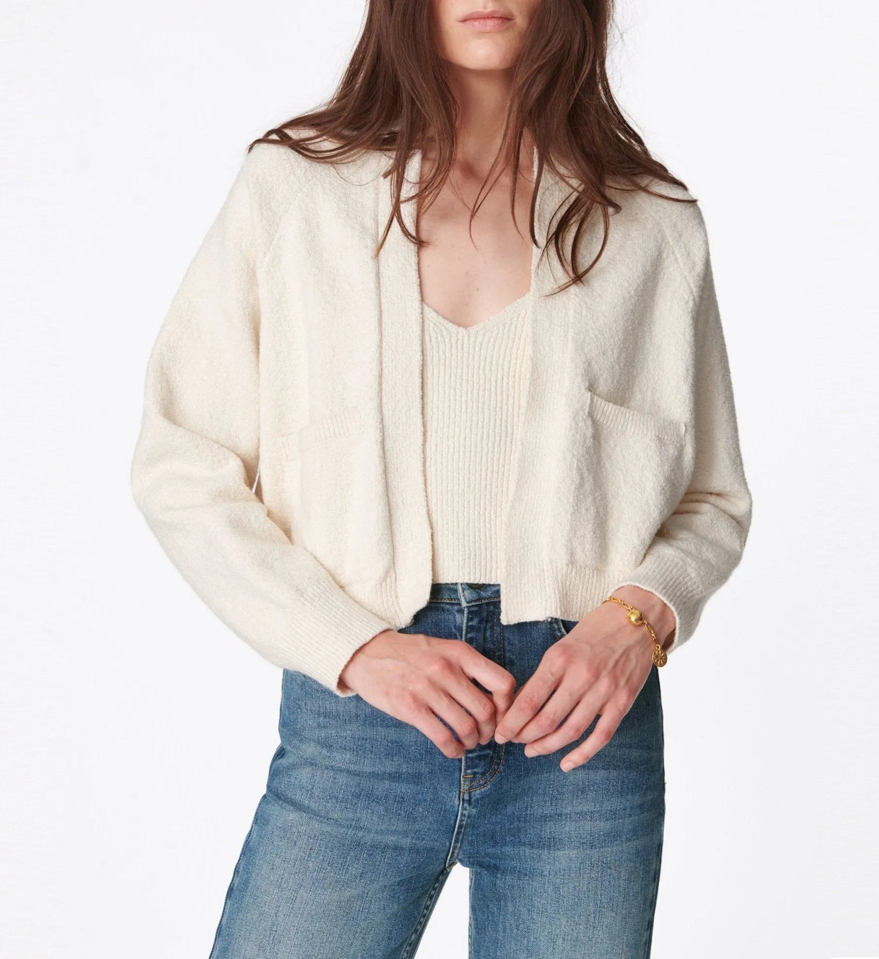 Cardigan Begonia - Off White