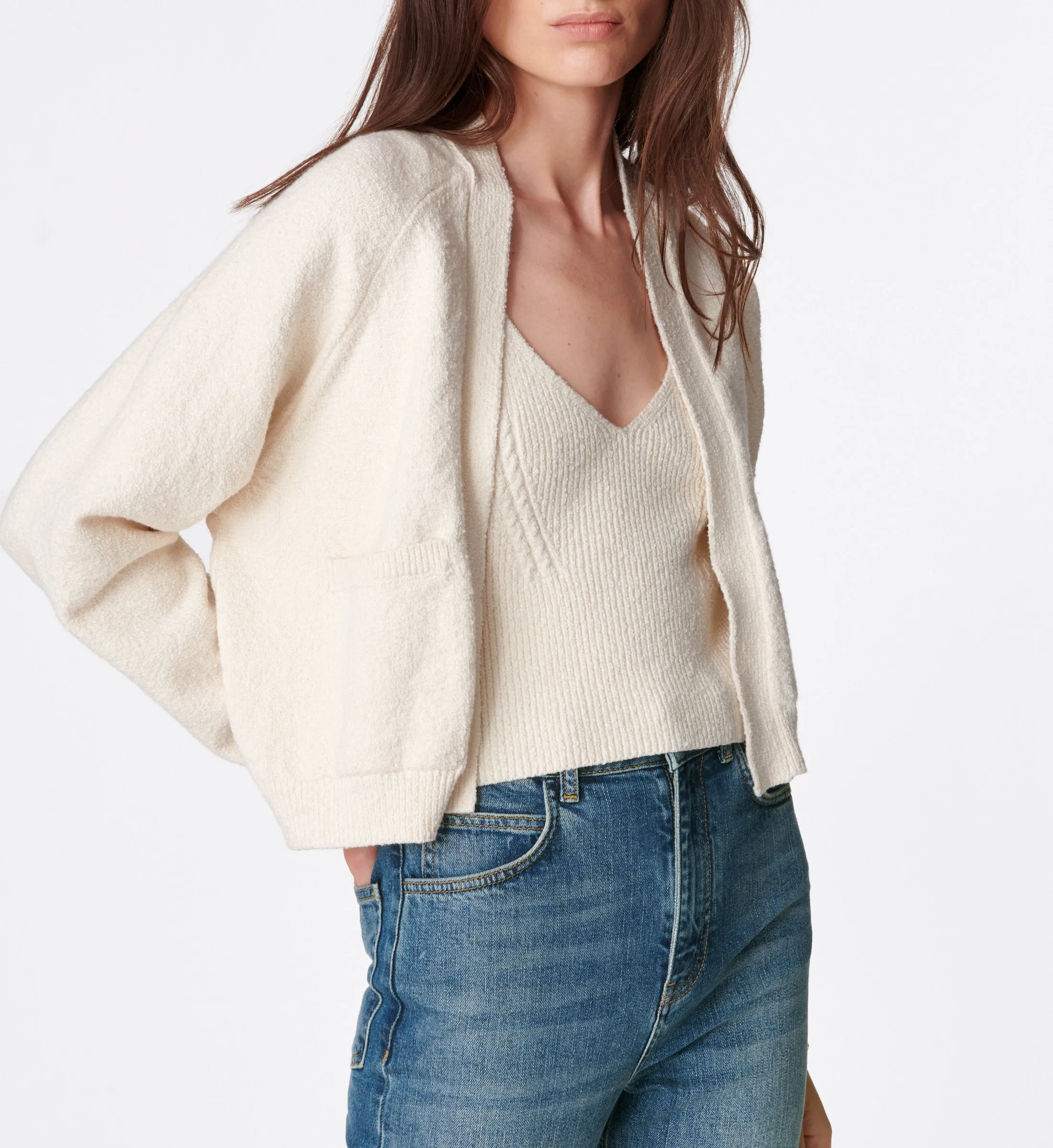 Cardigan Begonia - Off White