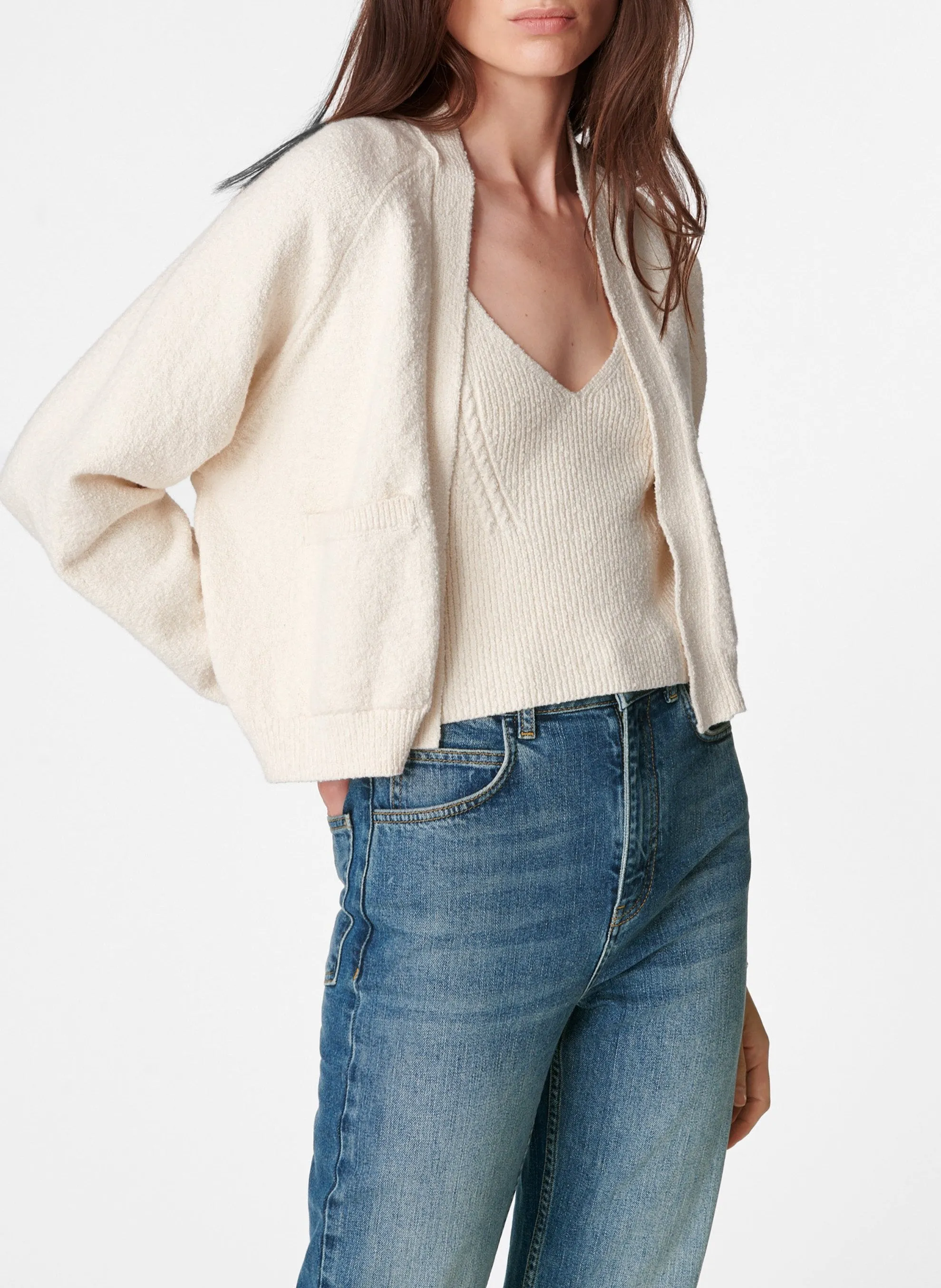 Cardigan Begonia - Off White