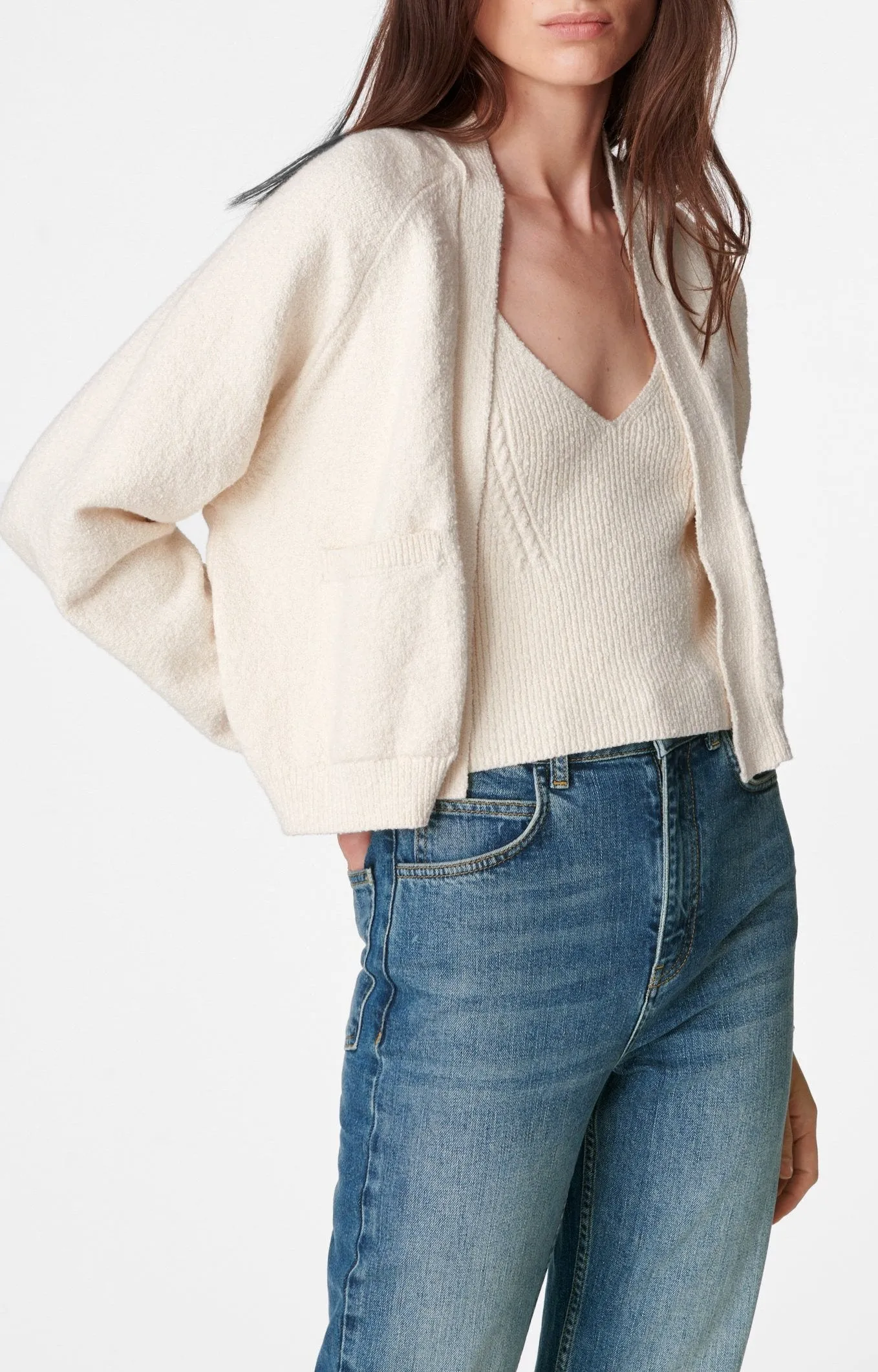 Cardigan Begonia - Off White