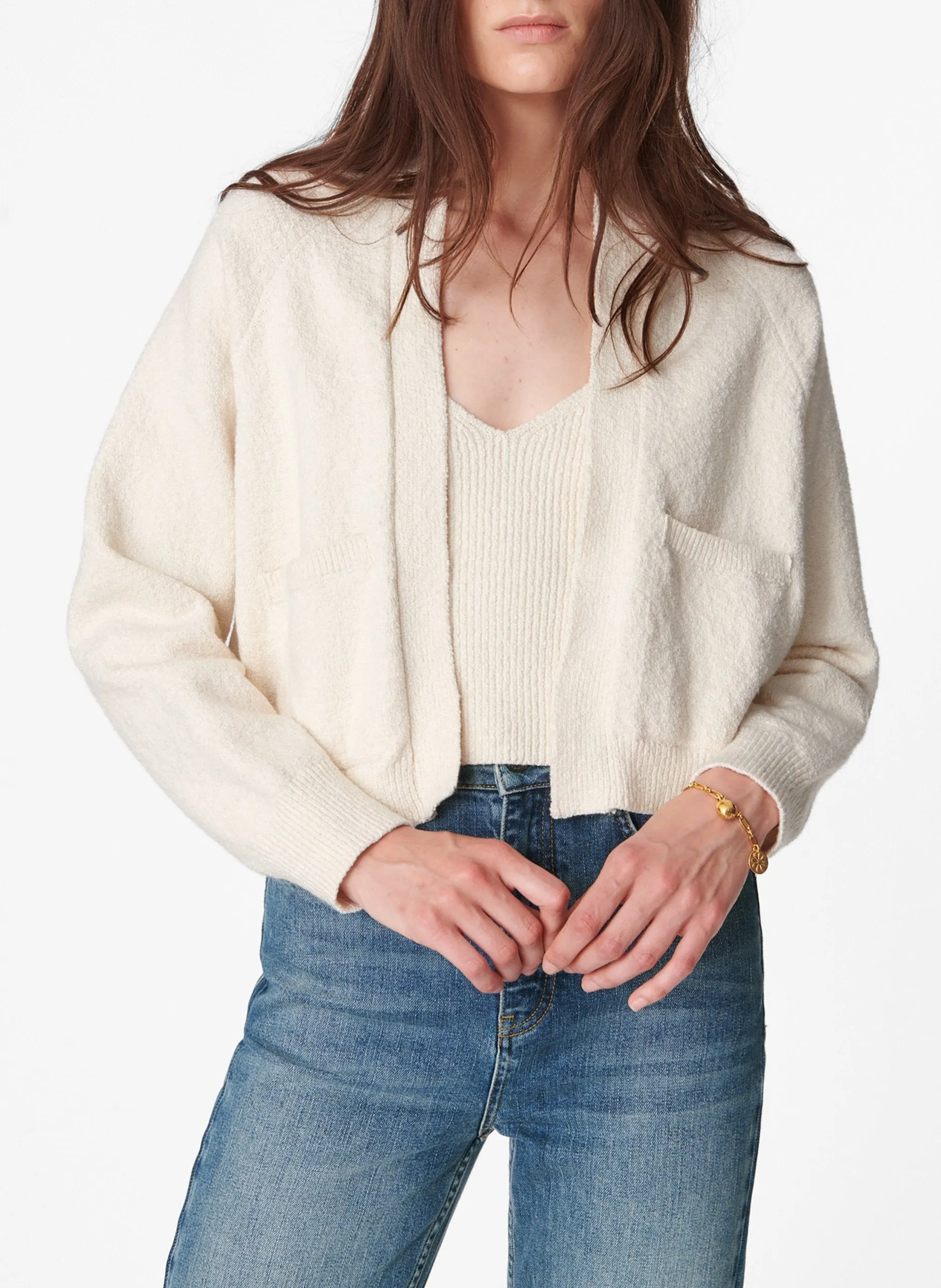 Cardigan Begonia - Off White