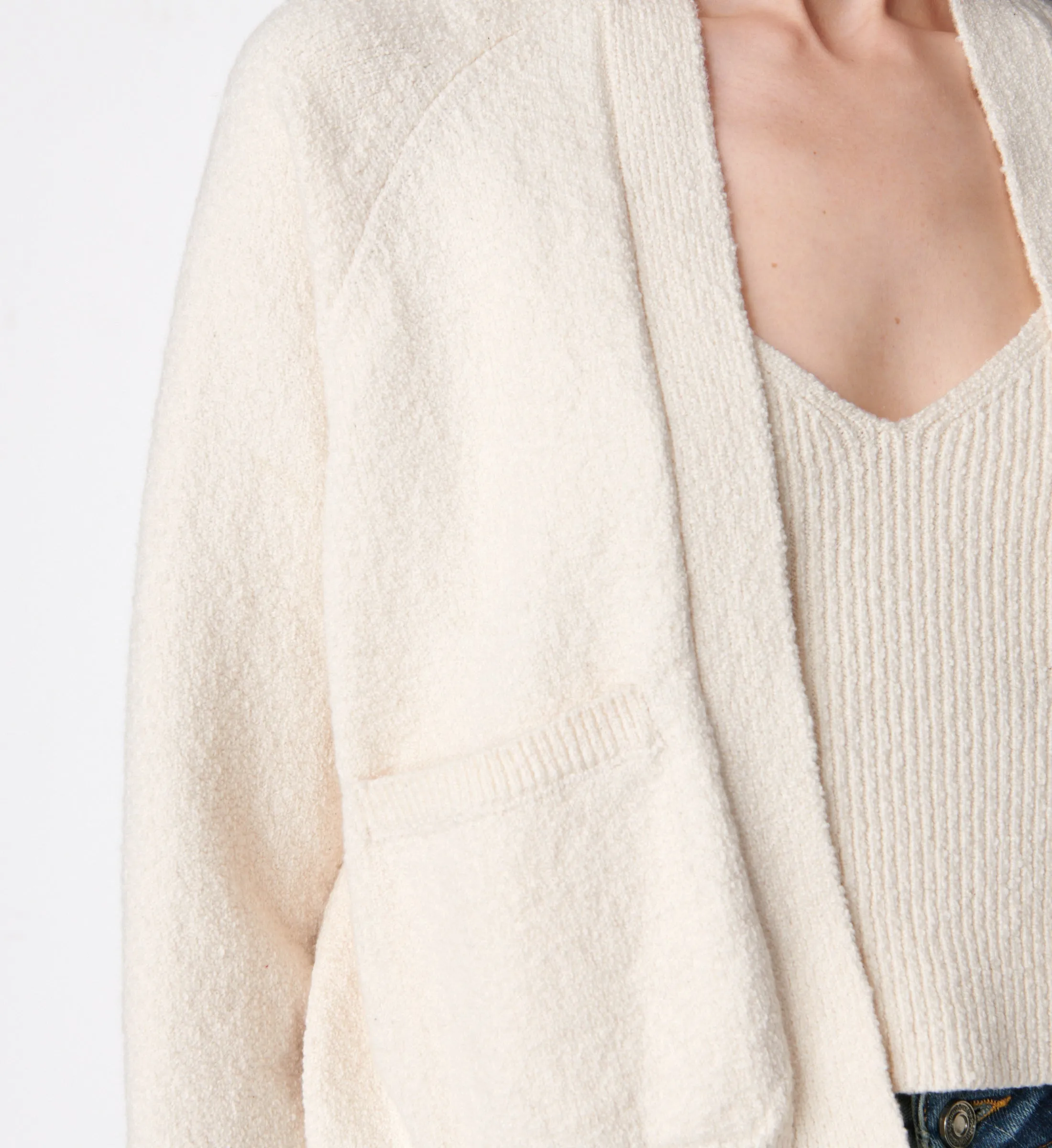 Cardigan Begonia - Off White