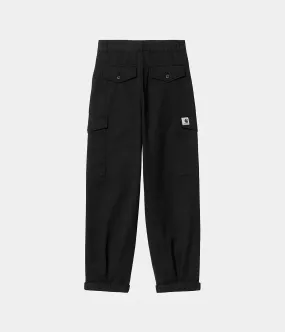 CARHARTT WIP WOMEN COLLINS PANT I029789 BLACK