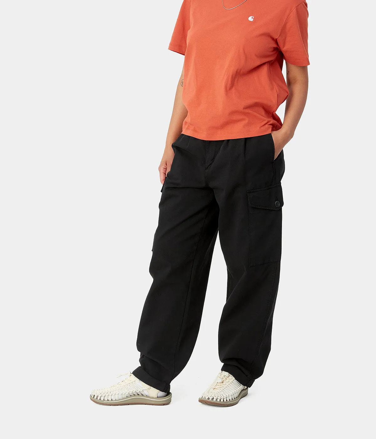 CARHARTT WIP WOMEN COLLINS PANT I029789 BLACK