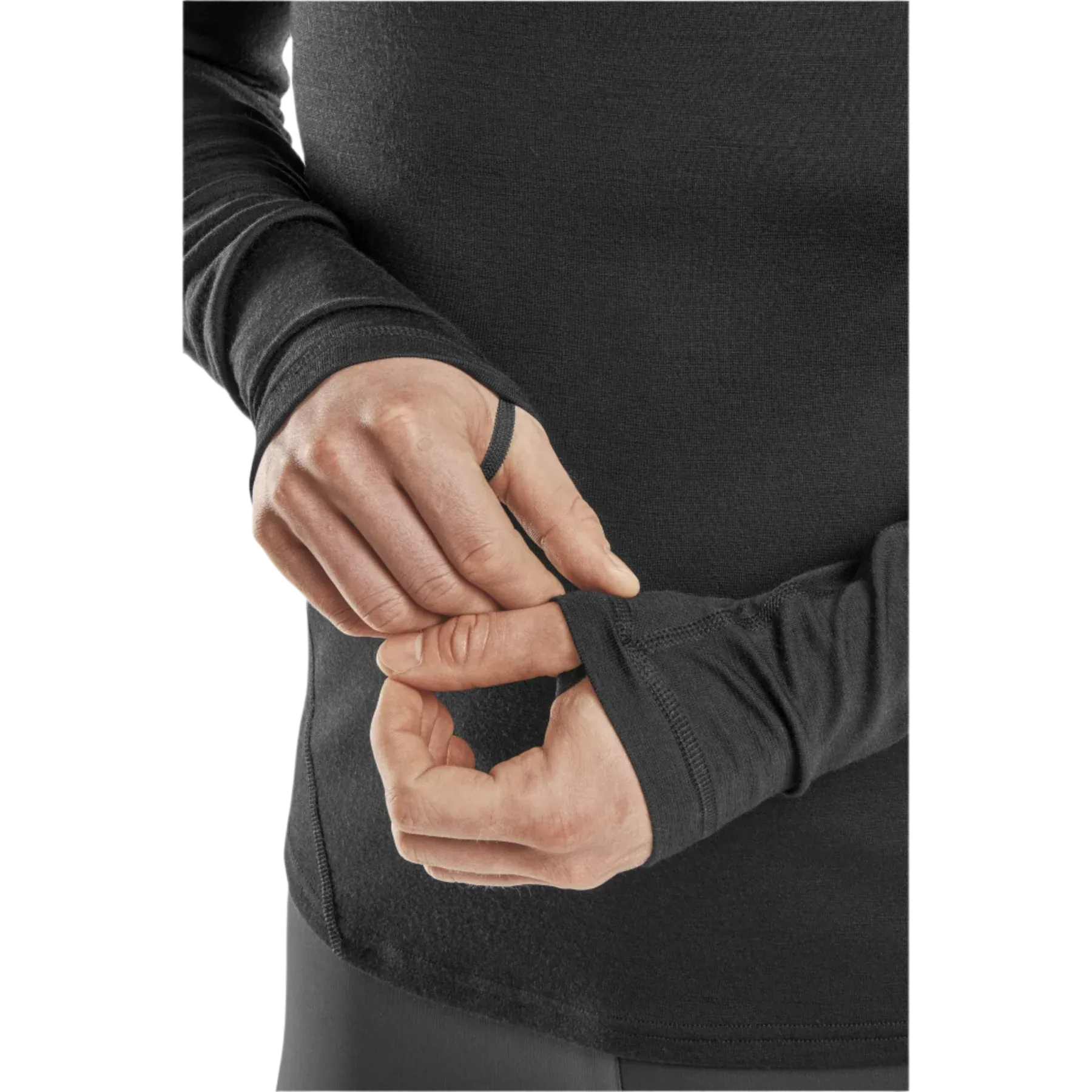 CEP | Cold Weather Merino Long Sleeve | Men's | Black