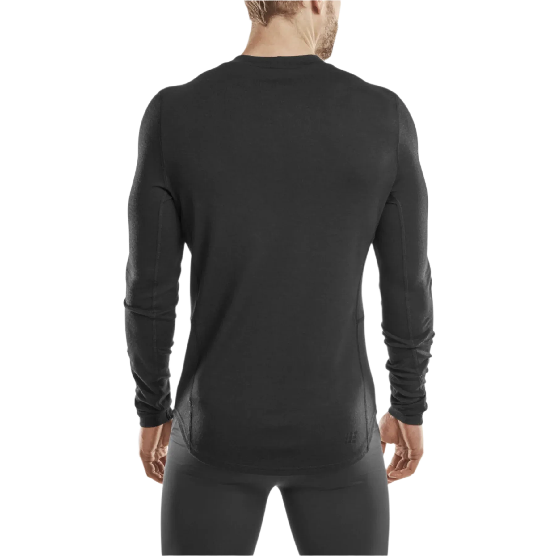 CEP | Cold Weather Merino Long Sleeve | Men's | Black
