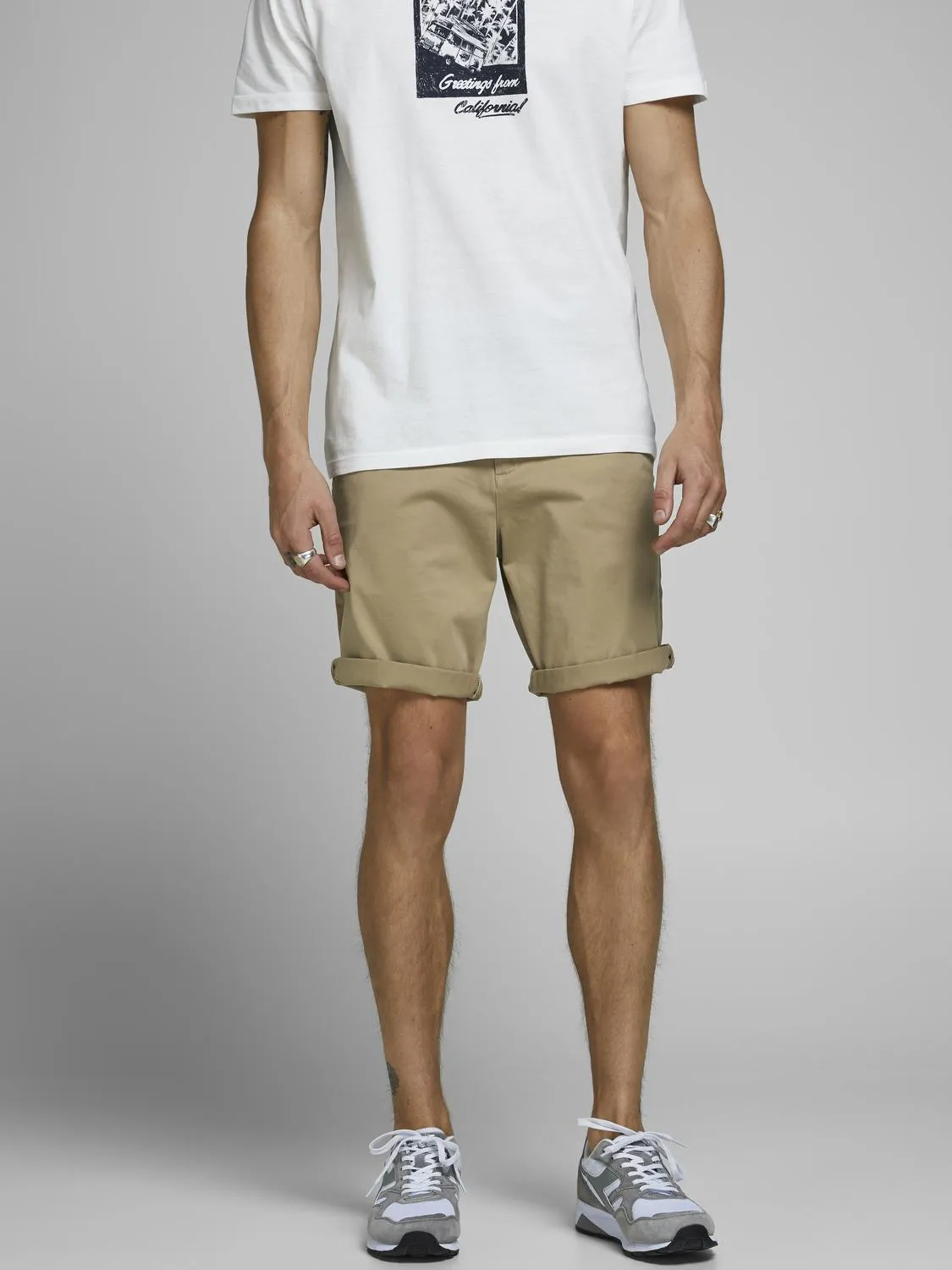 Chino Shorts - Crockery